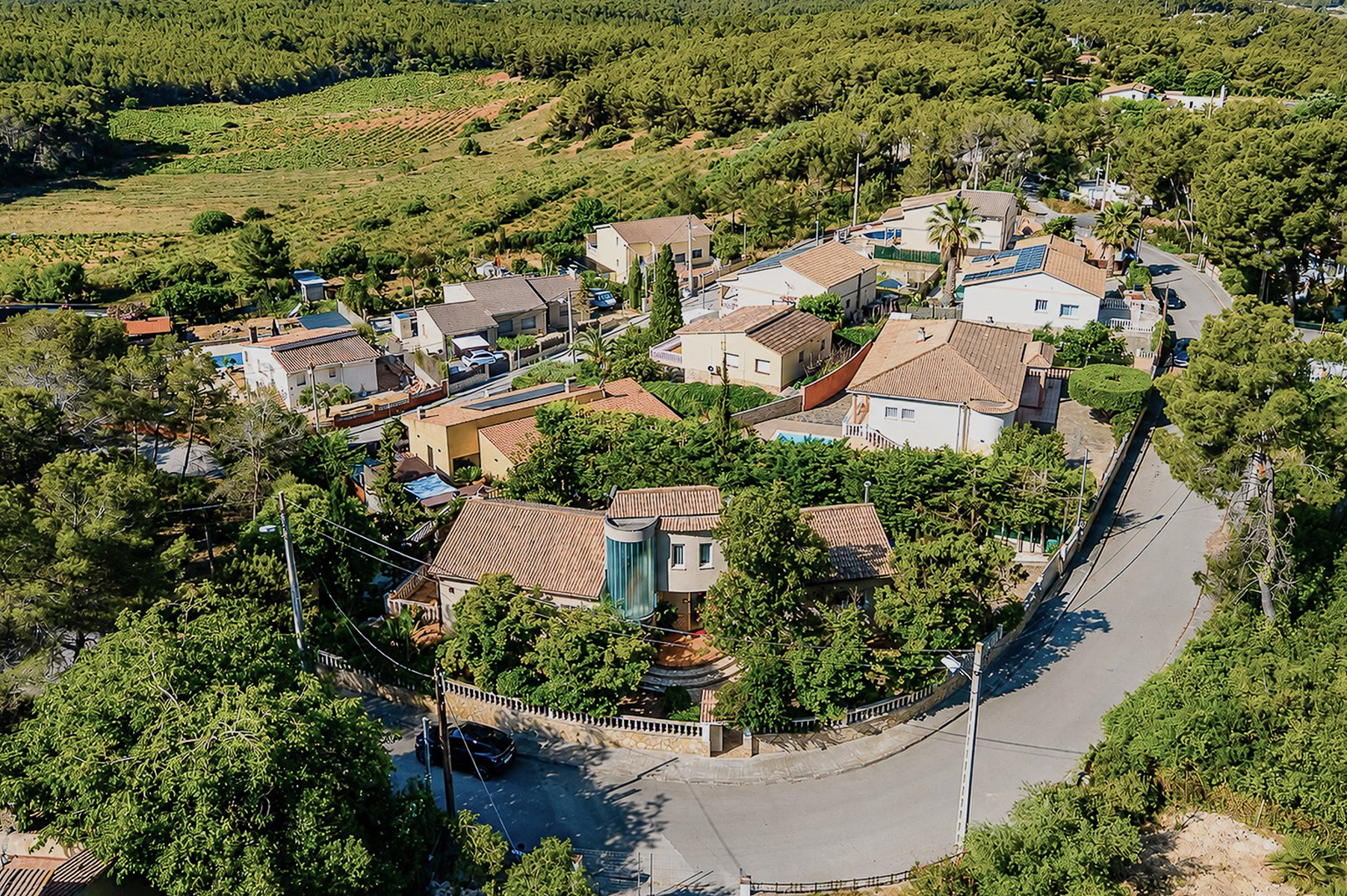  Fantastic villa on a large plot with swimming pool in Olivella - 物件實景