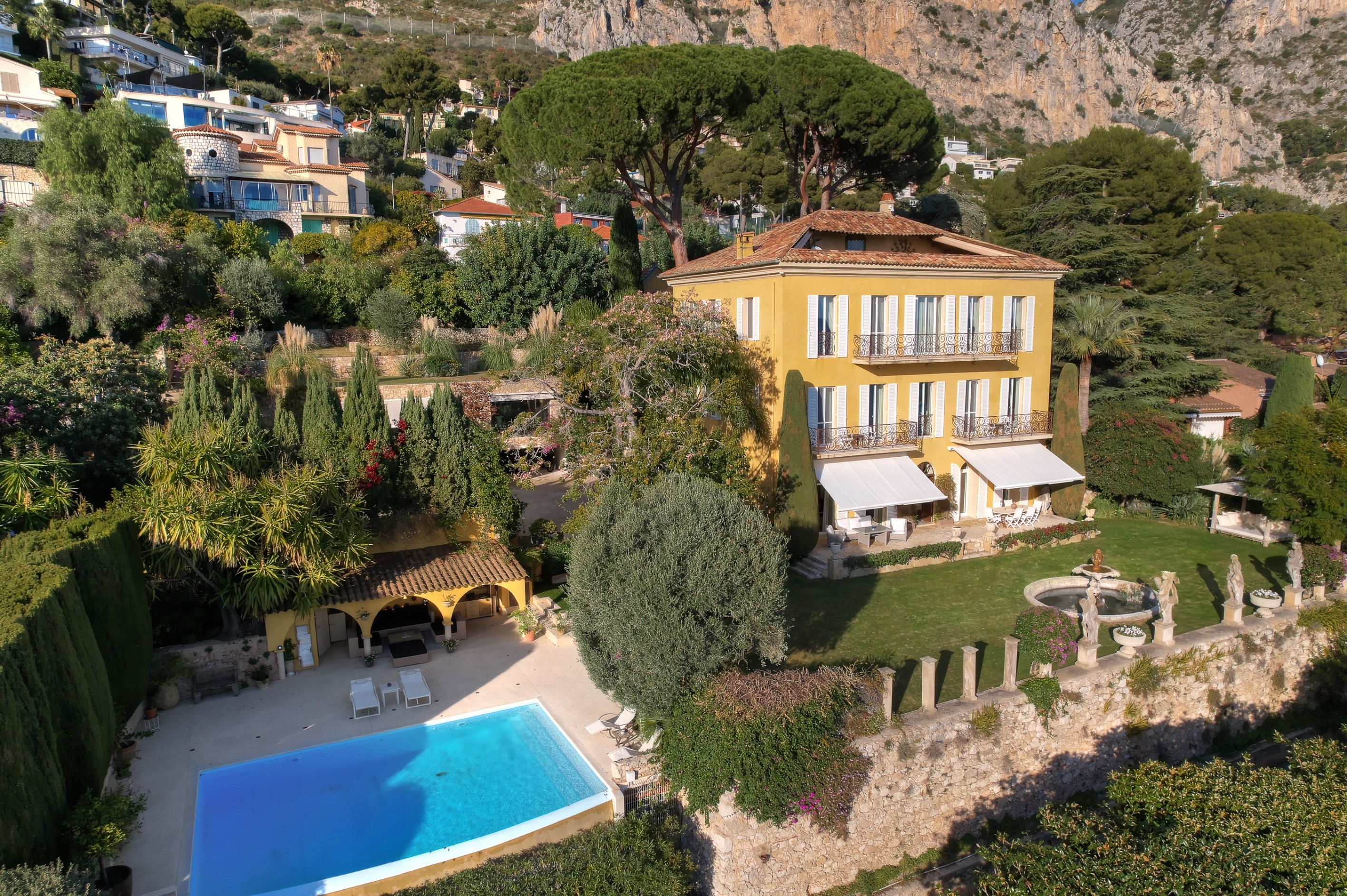  Exceptional Maison de Maître for sale in Èze-sur-Mer, panoramic sea view, near … - 物件實景