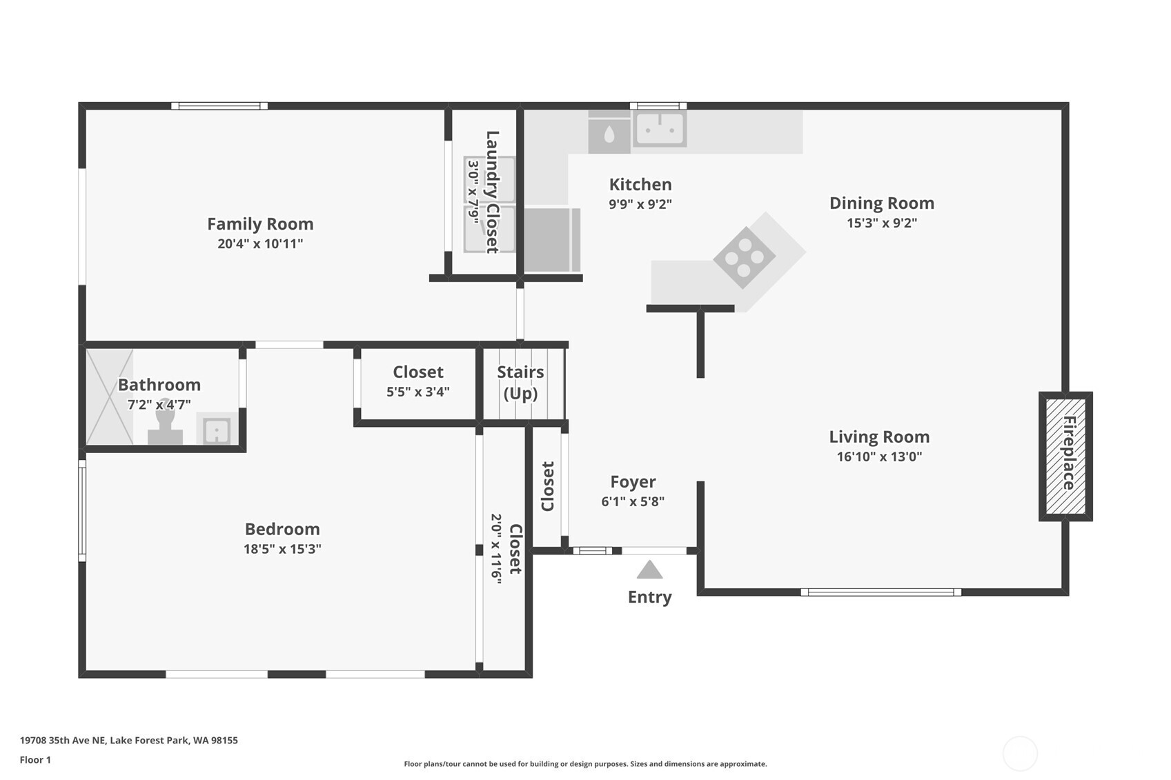 Lake Forest Park, Washington, 98155, United States, 4 Bedrooms Bedrooms, ,2 BathroomsBathrooms,Residential,For Sale,1936982