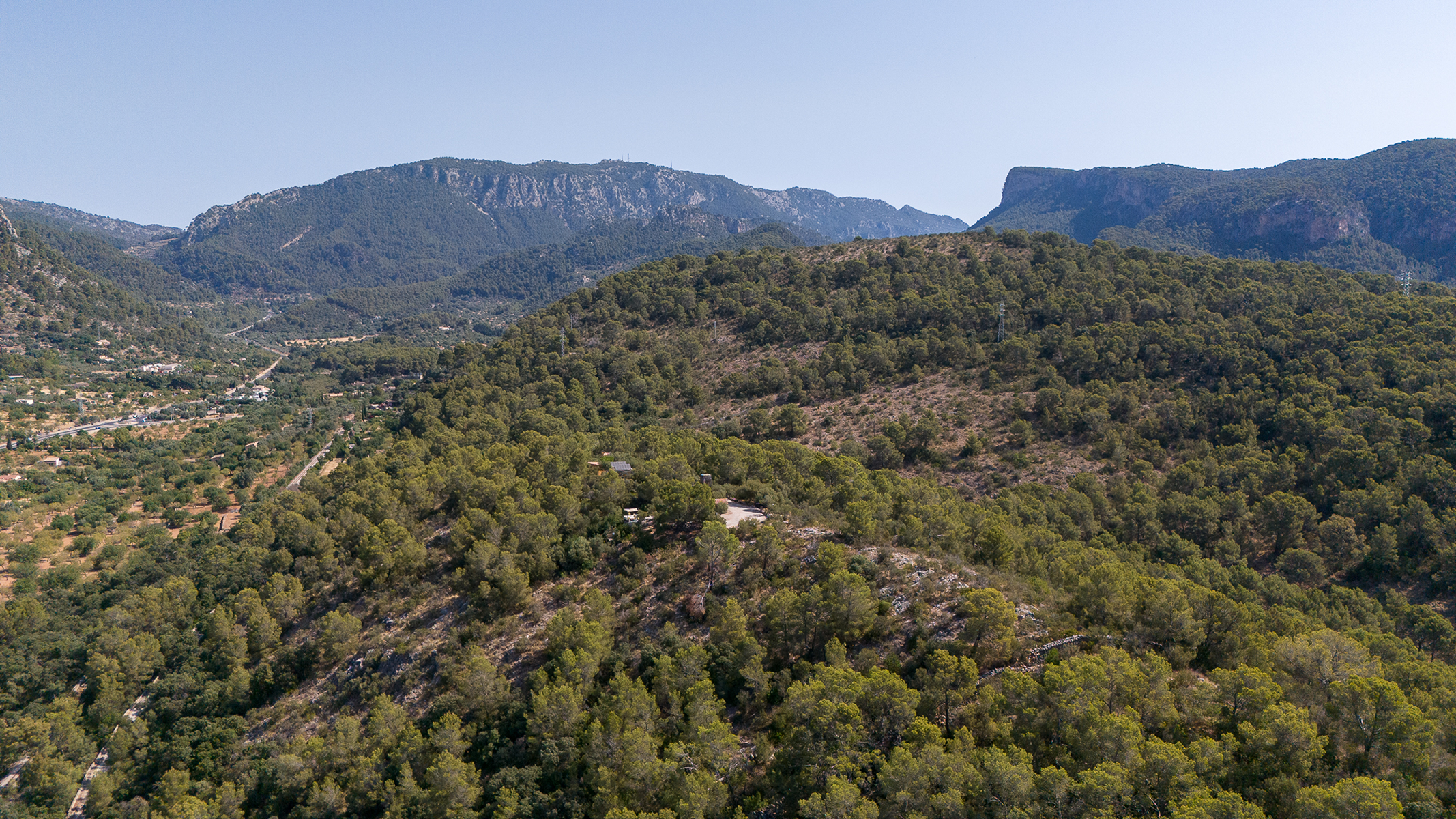  Land with panoramic views and 3 small buildings in Bunyola - 物件實景