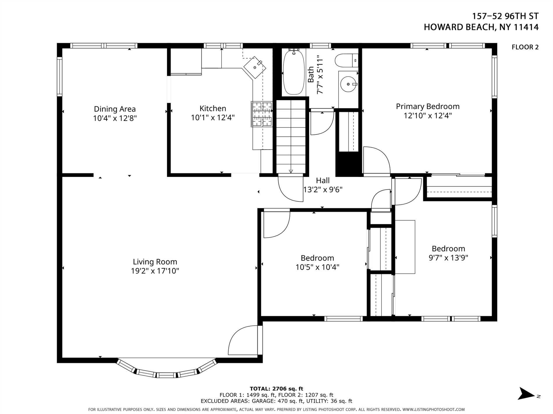 Howard Beach, New York, 11414, United States, 4 Bedrooms Bedrooms, ,3 BathroomsBathrooms,Residential,For Sale,1835164