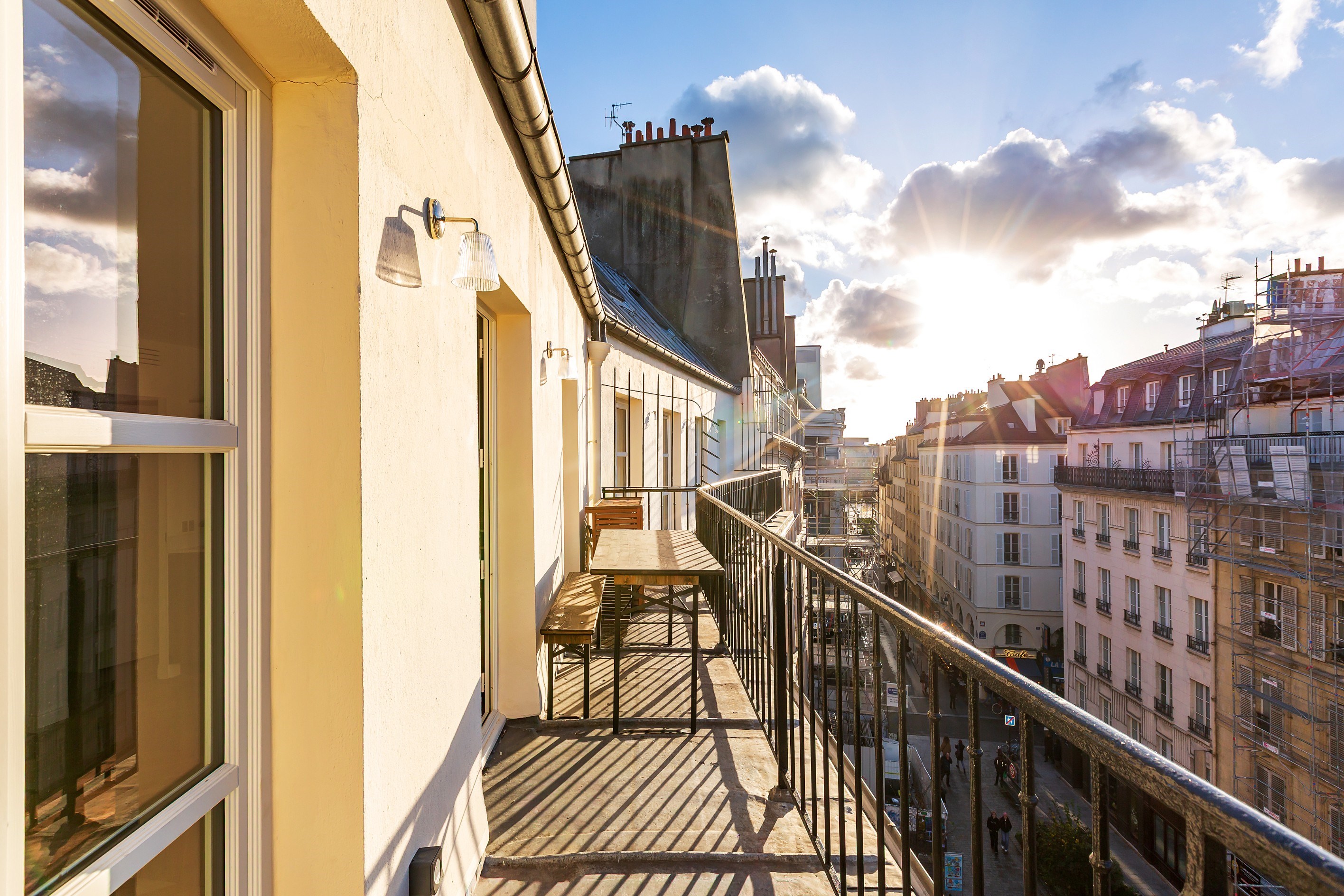  Marais District, charming apartment with balcony overlooking Paris rooftops - 物件實景