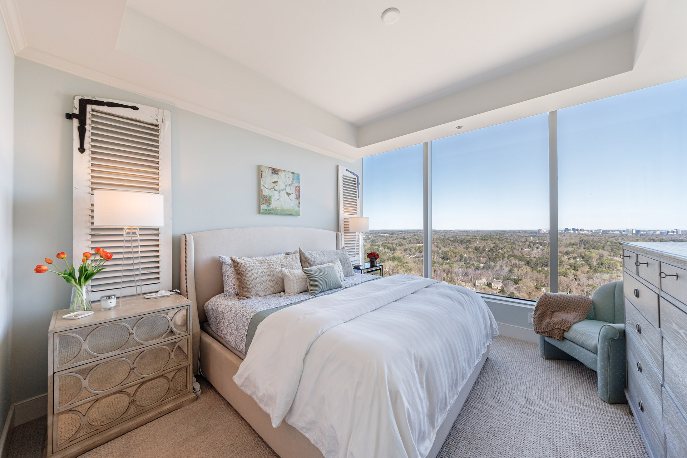  Exceptional One Bedroom Corner Residence with Sweeping Skyline Views - 物件實景