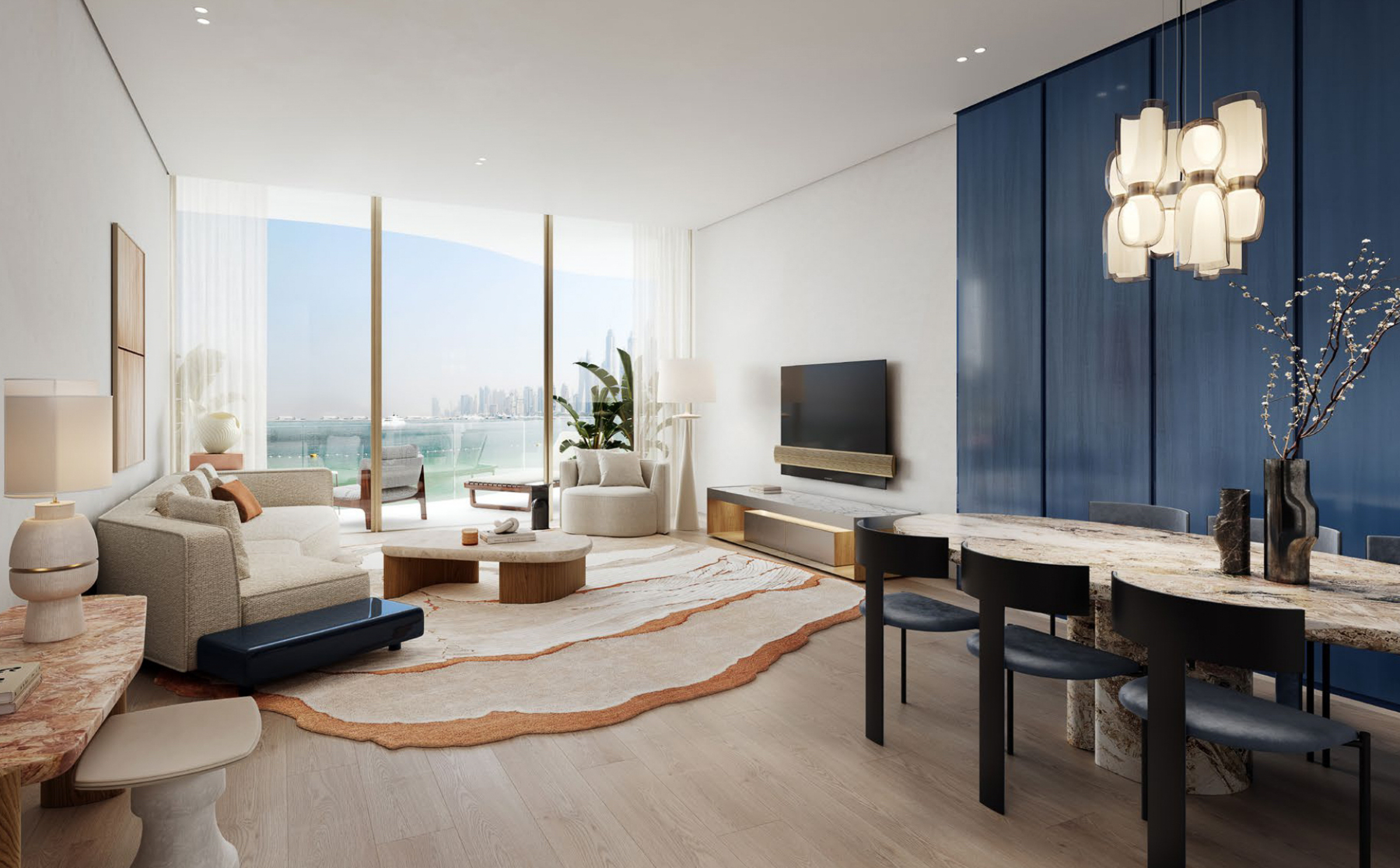  Exquisite Waterfront Apartment in Dubai Harbour - 物件實景