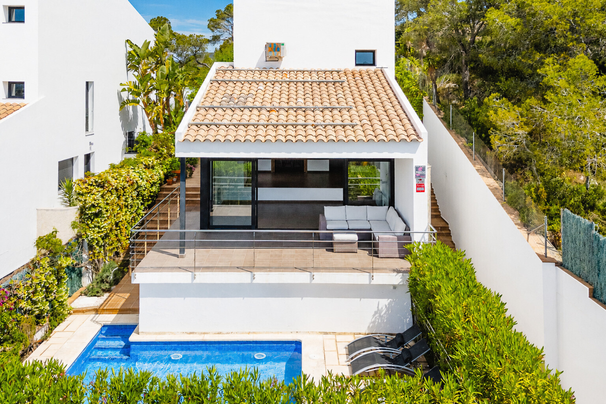  Detached villa with panoramic views and tourist license in Vallpineda - 物件實景