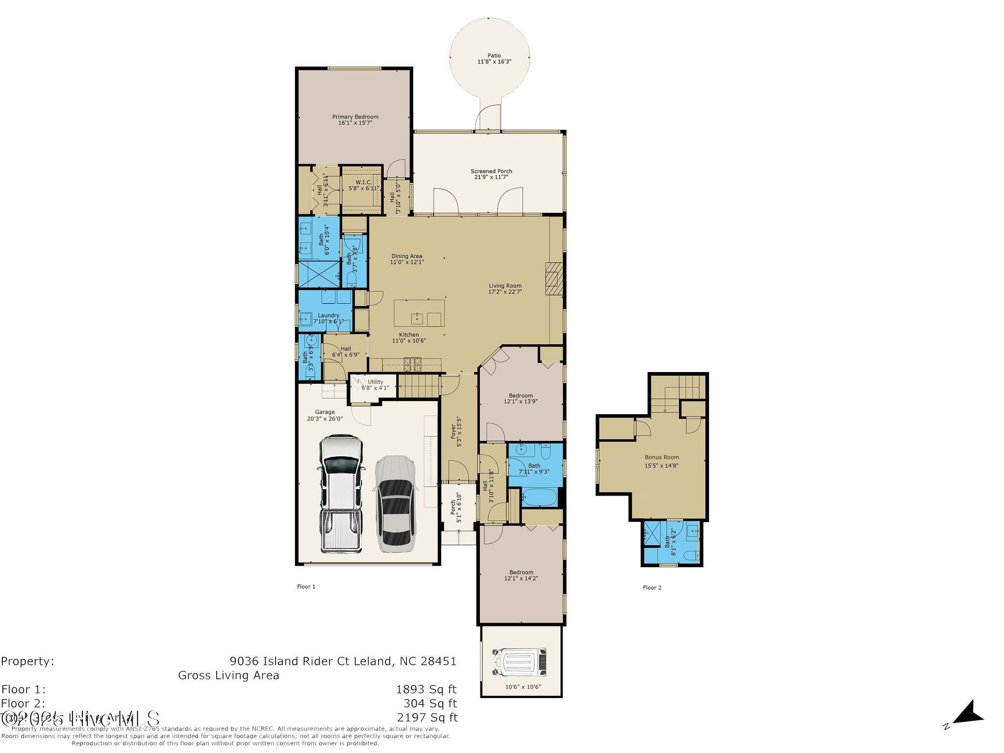 Leland, North Carolina, 28451, United States, 3 Bedrooms Bedrooms, ,4 BathroomsBathrooms,Residential,For Sale,1793560