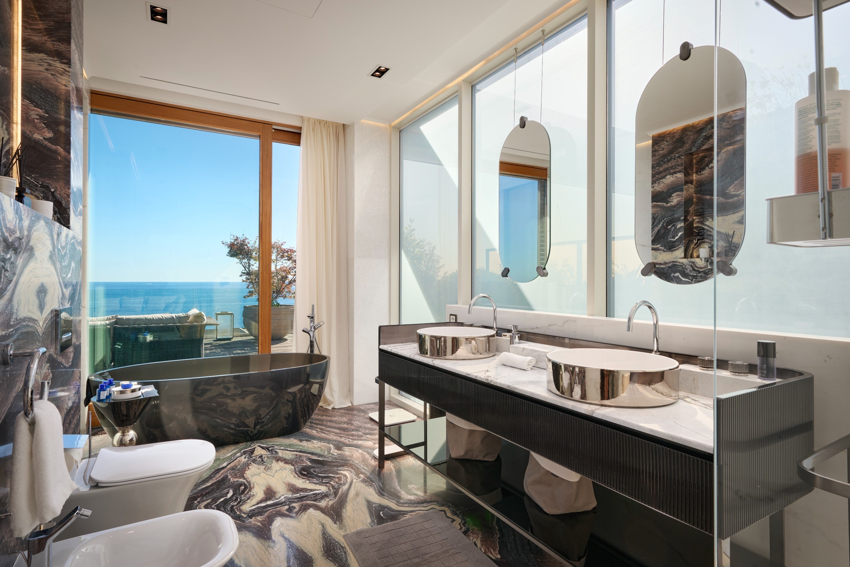 Luxury seafront townhouse for sale in Cap de Nice – Private estate with sea vie… - 物件實景