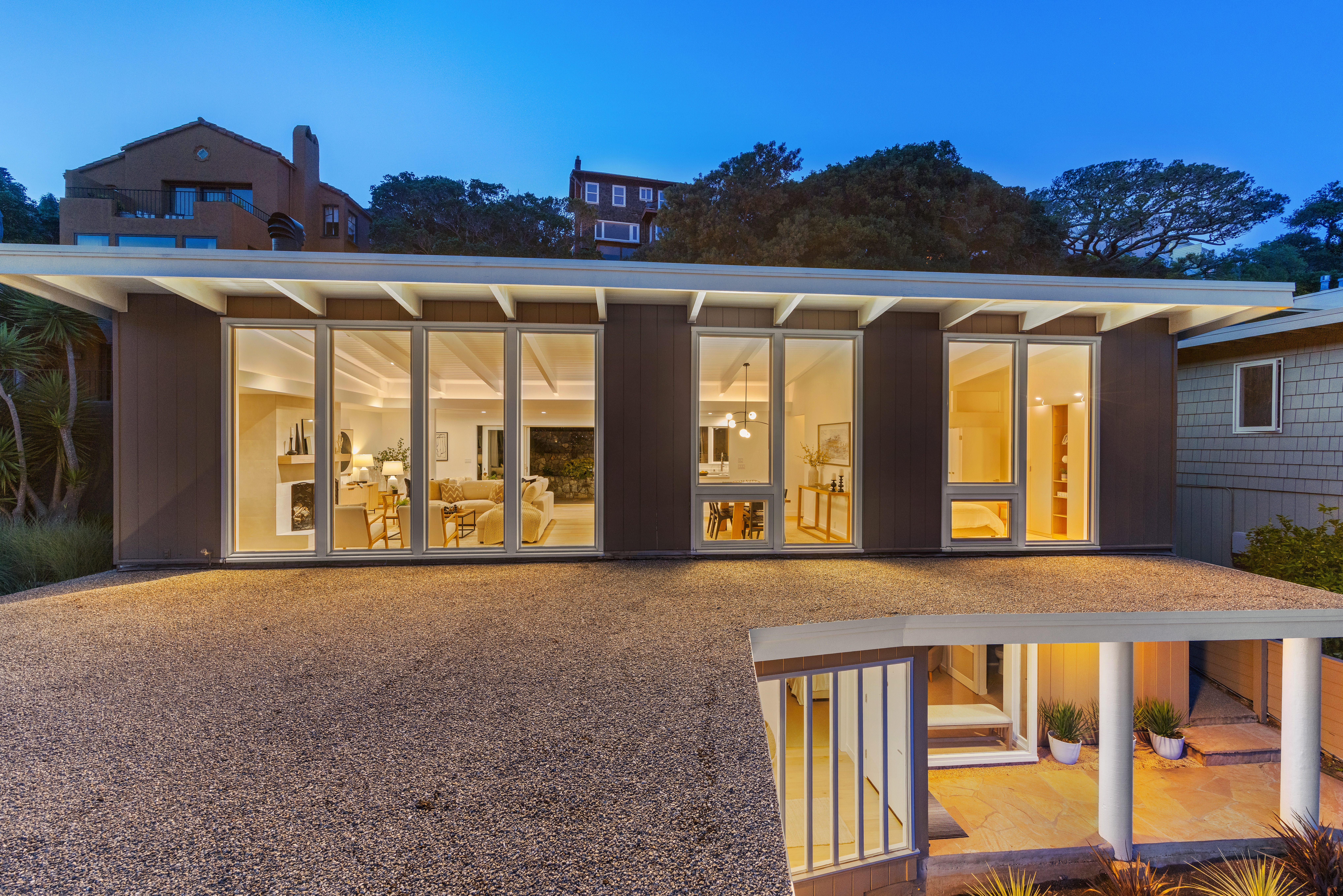  Updated Iconic Sausalito Mid-Century with Unrivaled San Francisco Views - 物件實景