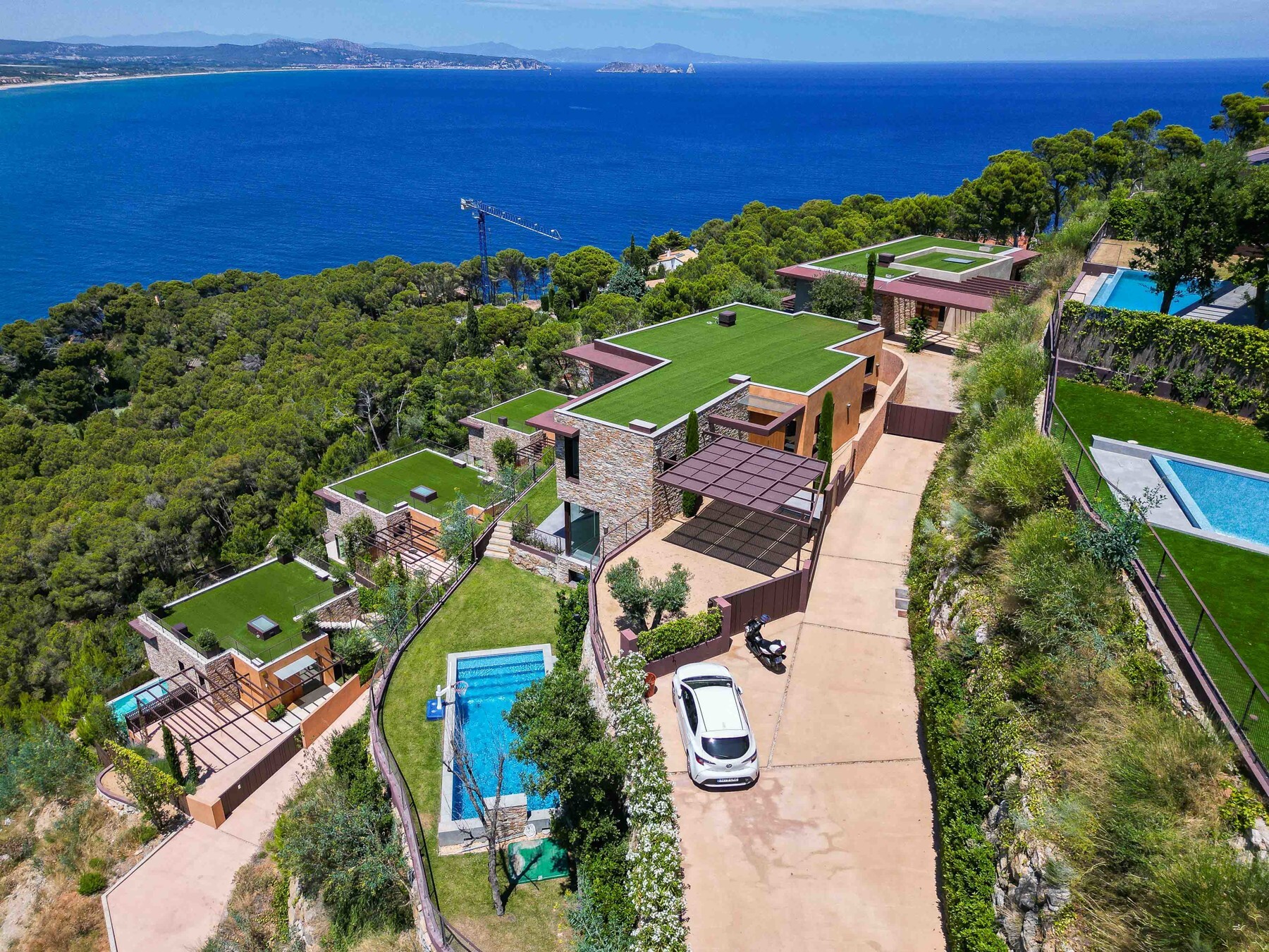  Stunning property with sea views near Sa Riera, Begur - 物件實景