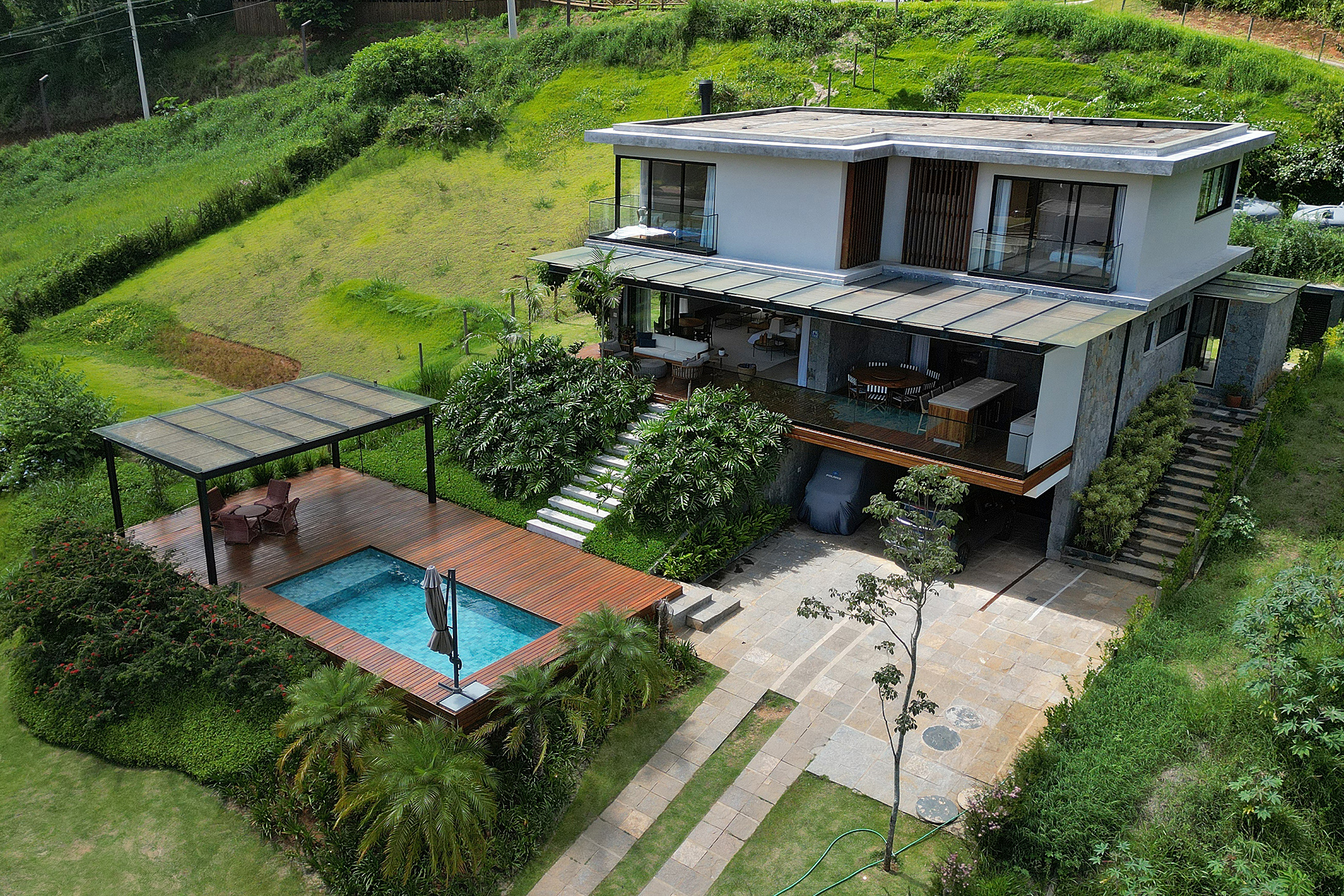  Contemporary residence with mountain views in Fazenda Marambaia - 物件實景