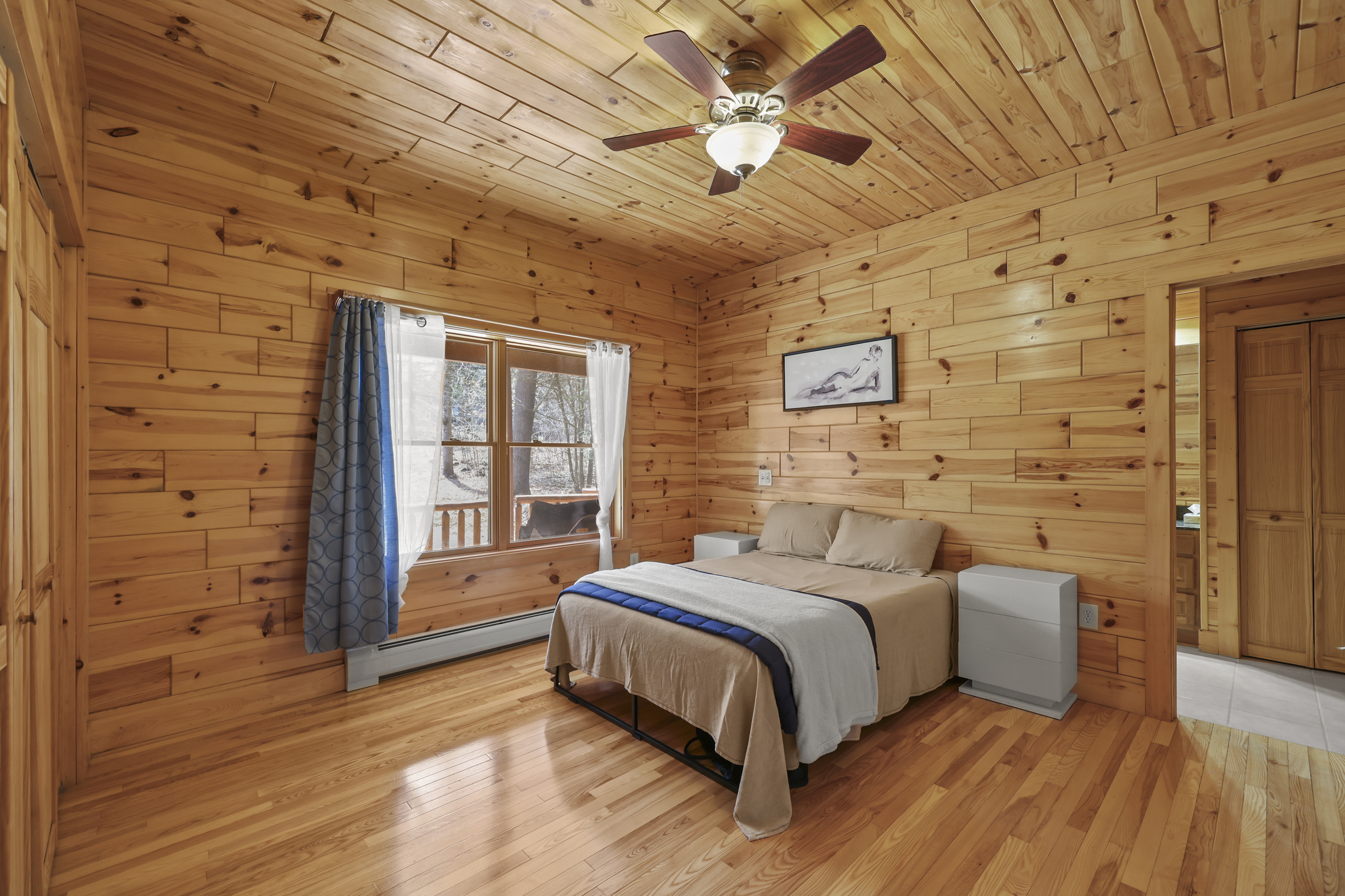  Berkshires Log Home Retreat with Wildlife Pond & Guest Apartment - 物件實景