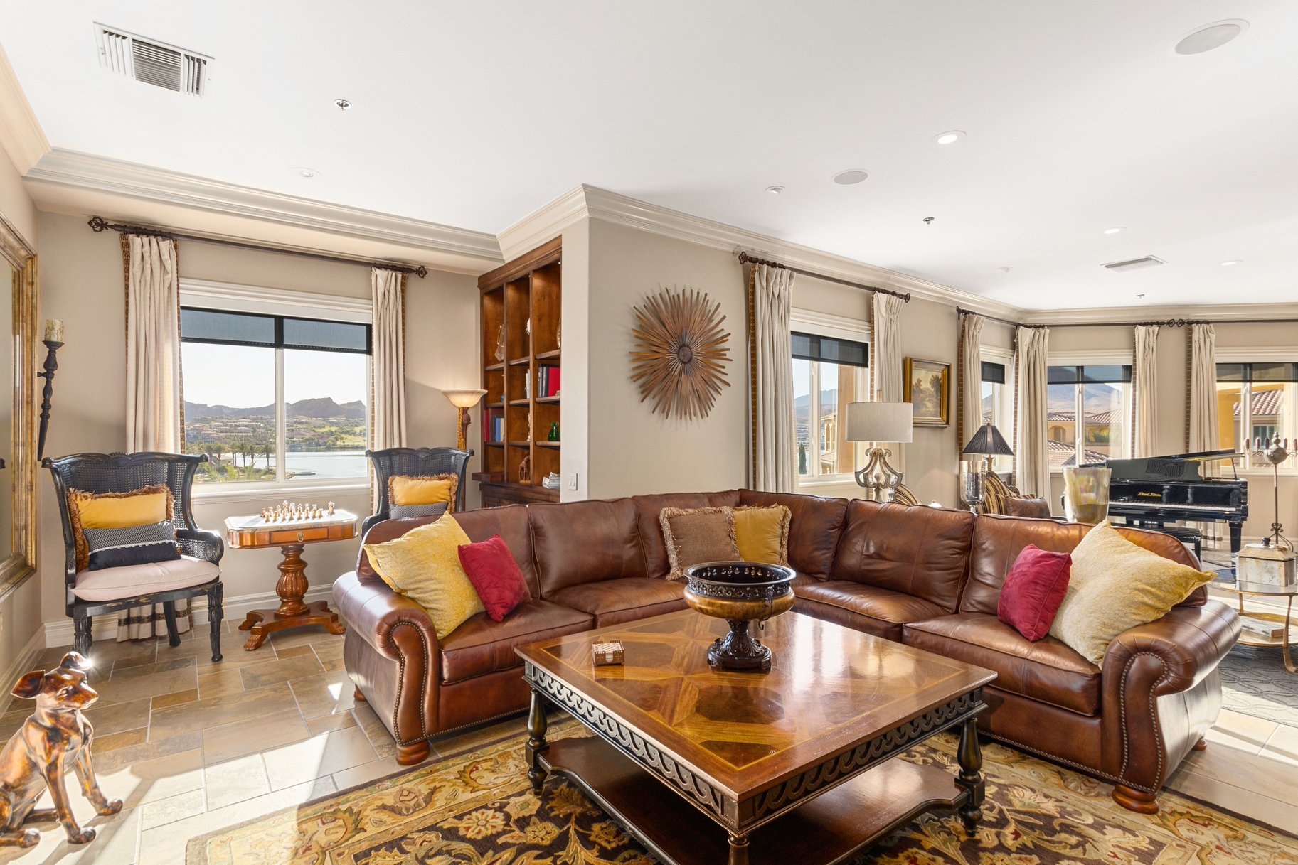  Lake Las Vegas Furnished 3 Beds, 3 Bath With Den Penthouse & Lake Views - 物件實景