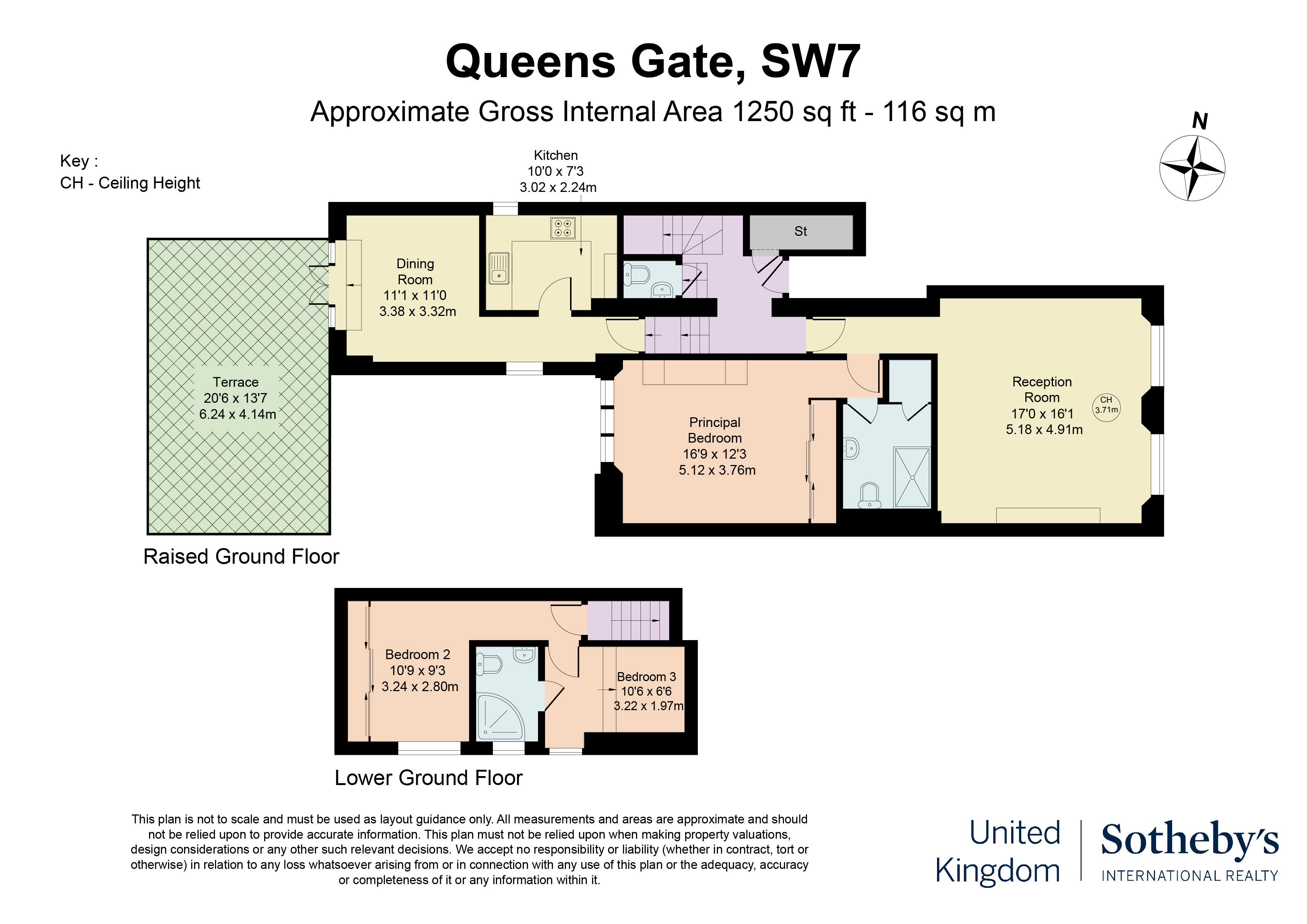  A Maisonette with a West-Facing Terrace on Queen