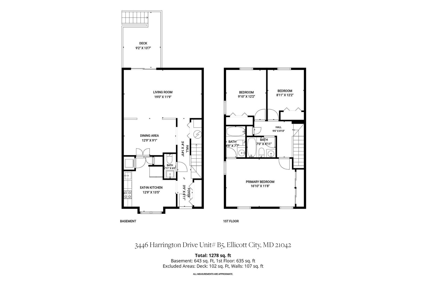  3446 Harrington Drive, Ellicott City, MD, 21042 - 物件實景