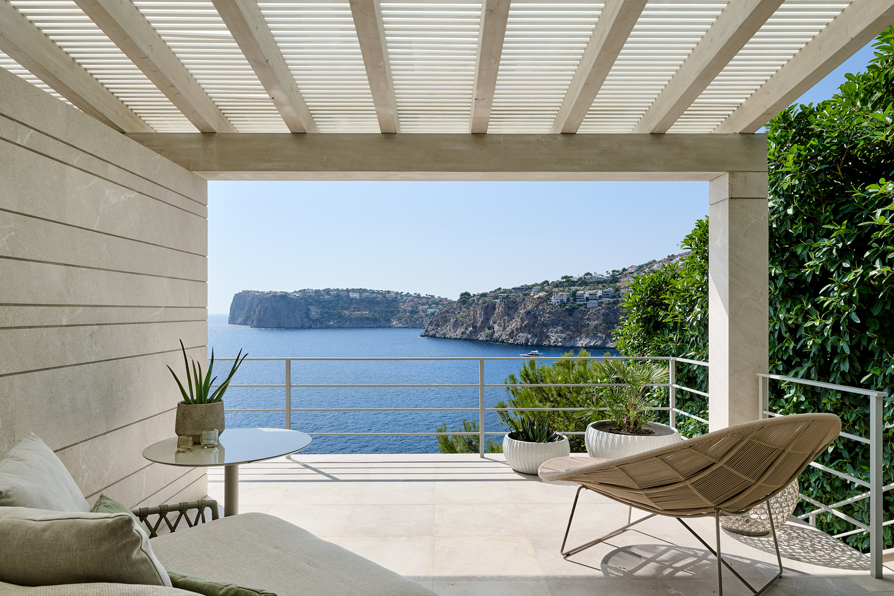  Villa on the first sea line with panoramic views in Andratx - 物件實景
