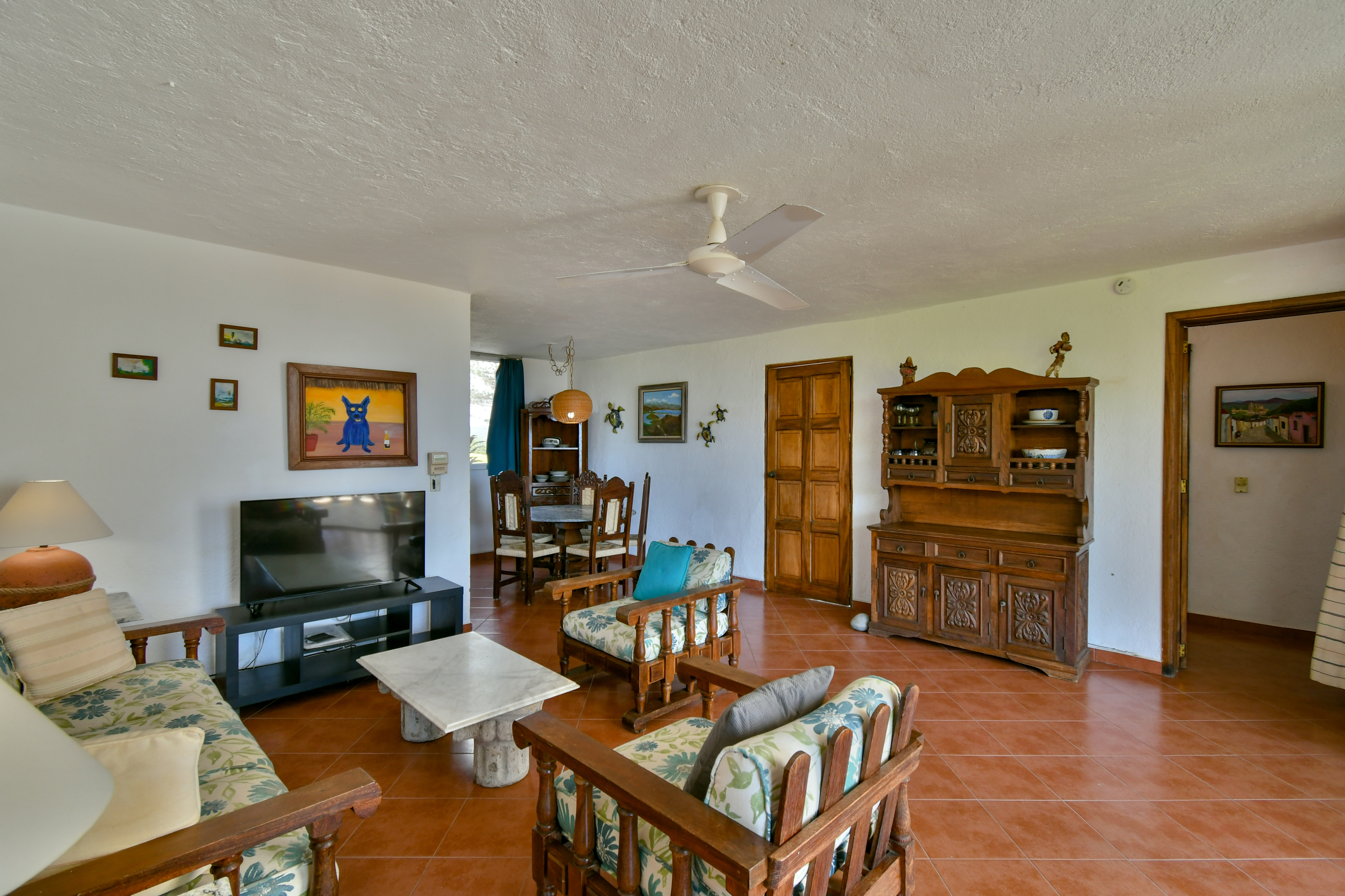  Departamento en venta en Vida del Mar, Manzanillo-planta baja y vista al jardín - 物件實景