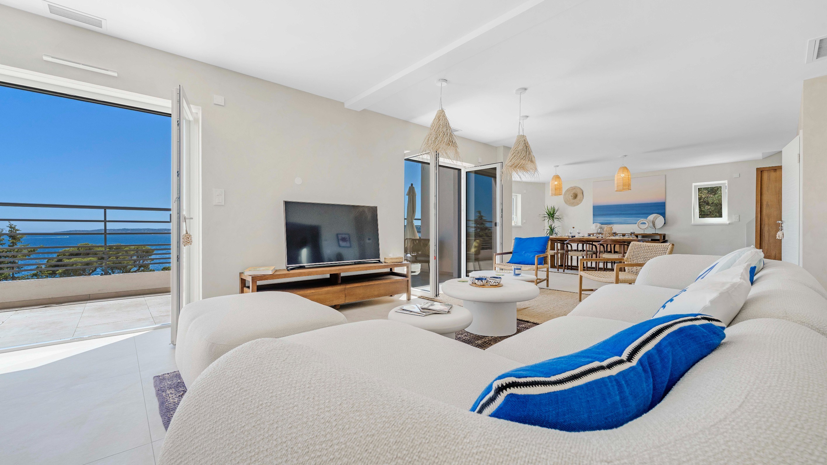  Luxury sea view villa in Les Issambres with heated pool view on Saint-Tropez - 物件實景
