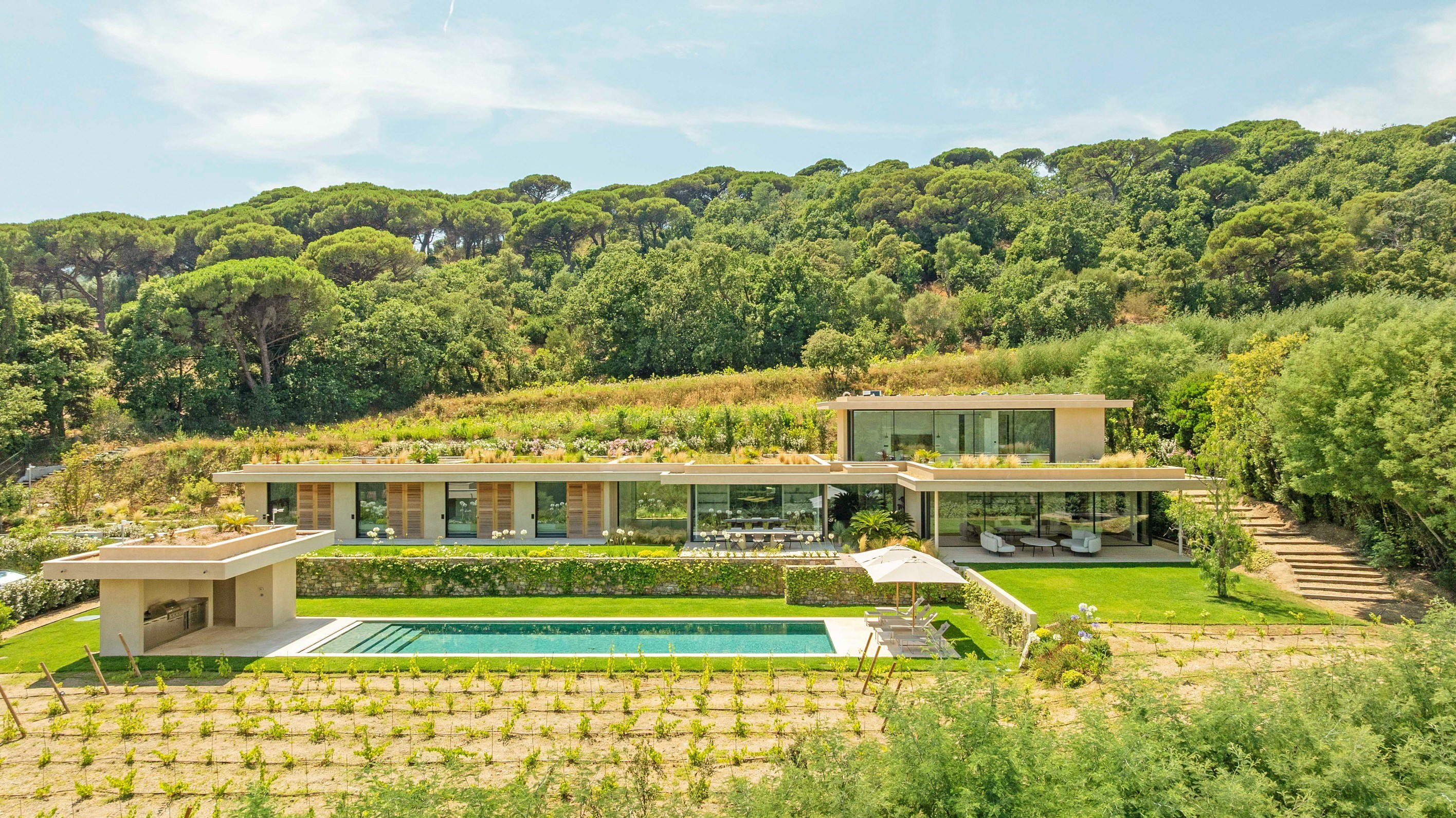  Contemporary luxury villa for sale in Ramatuelle near Pampelonne and Saint-Trop… - 物件實景