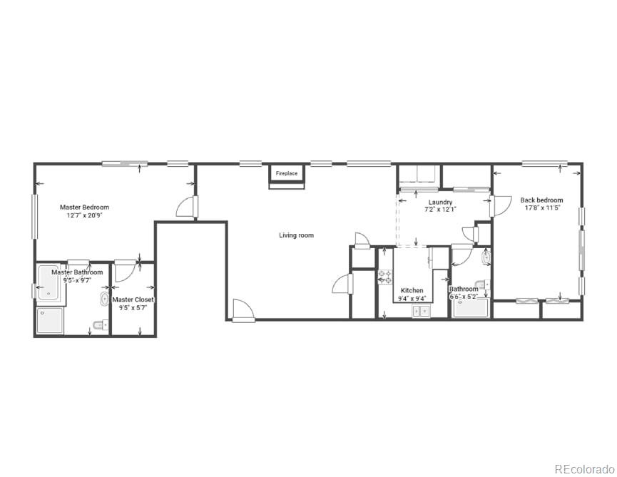 Denver, Colorado, 80205, United States, 2 Bedrooms Bedrooms, ,1 BathroomBathrooms,Residential,For Sale,1997335