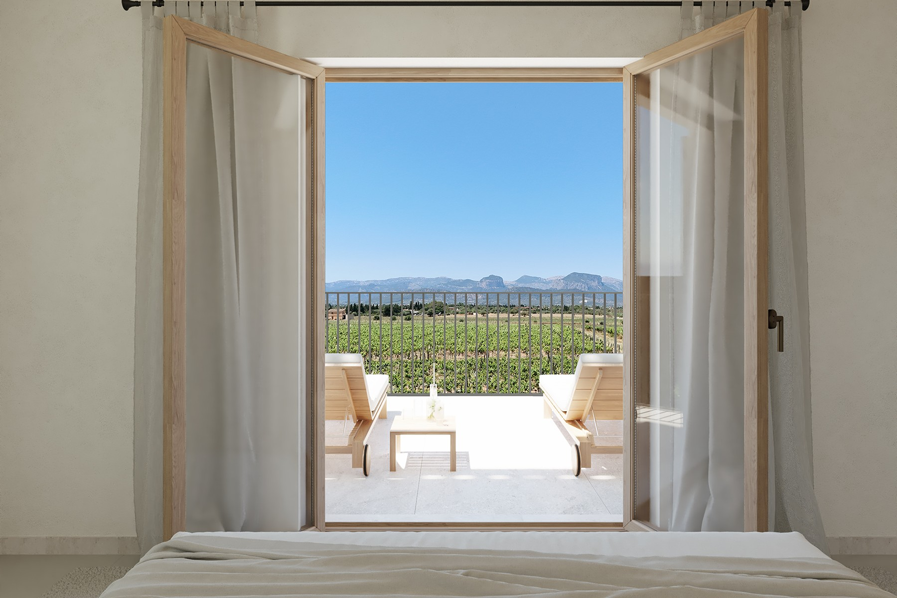  Mediterranean country house with pool in Binissalem - 物件實景