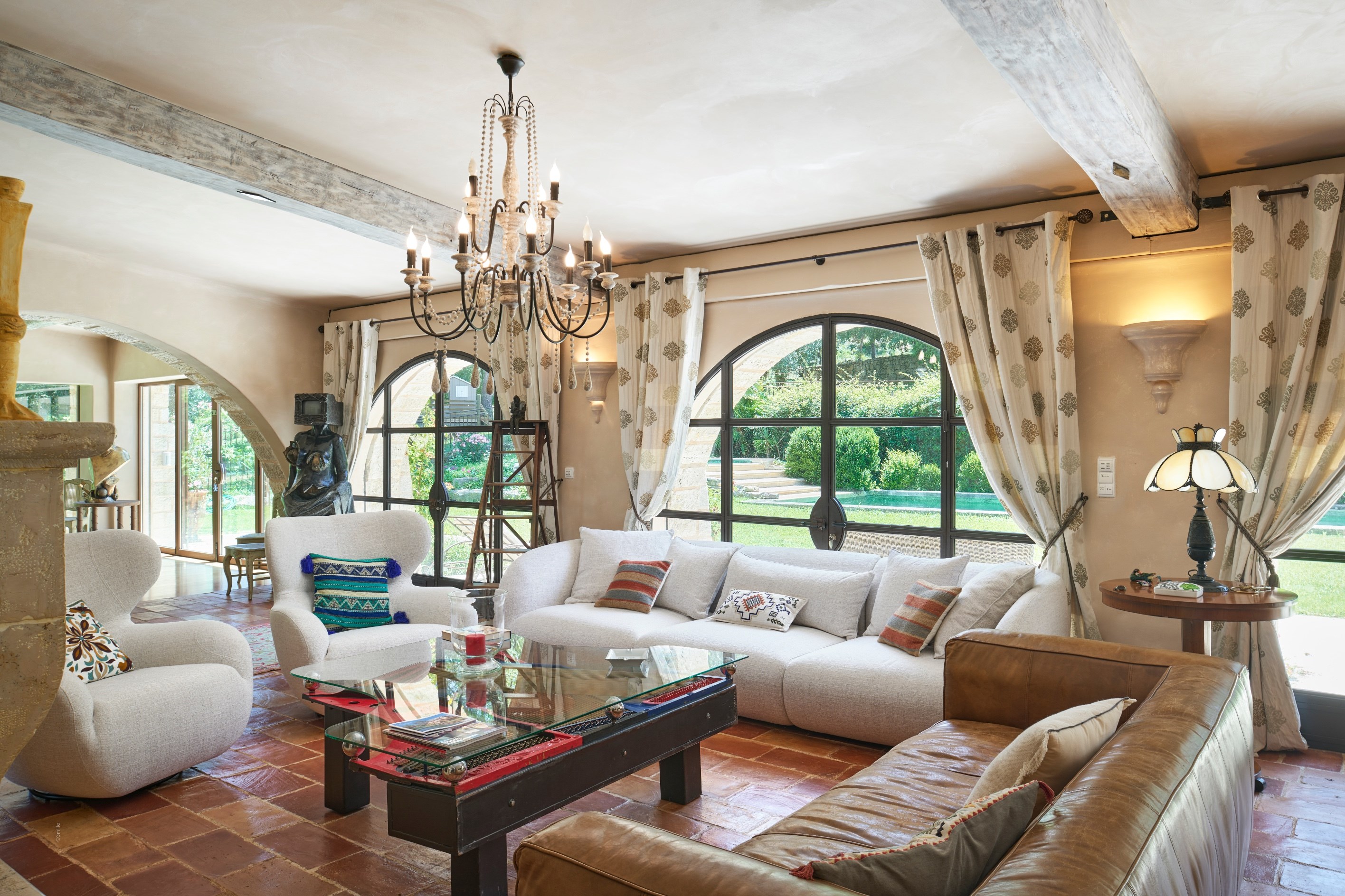  Roquefort-les-Pins stone estate 600 sqm 8 hectares land near Cannes - 物件實景