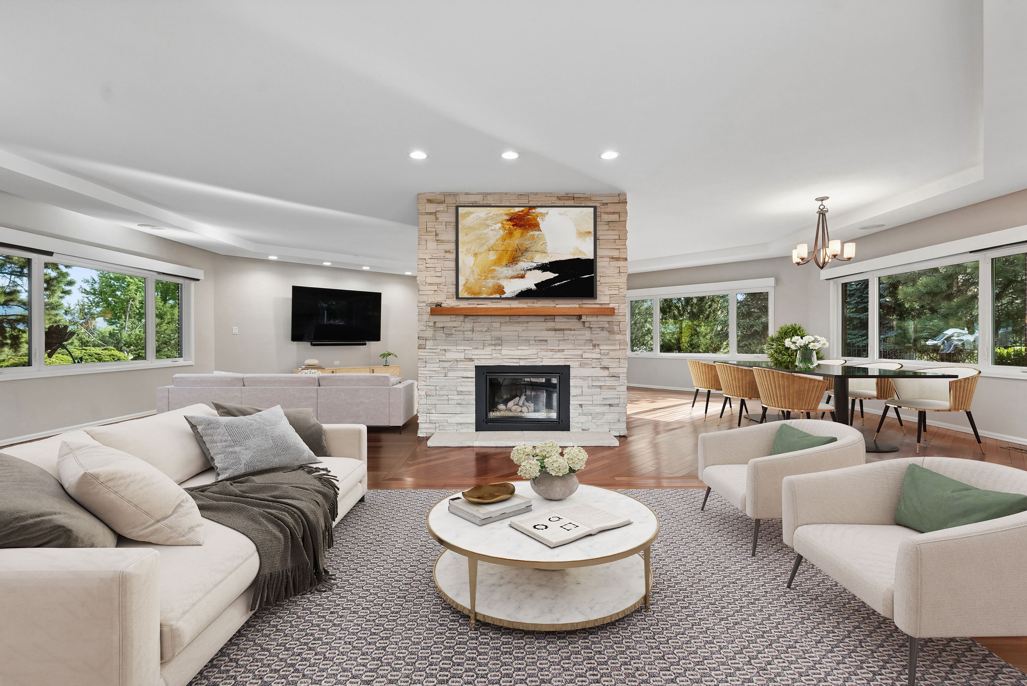  Main Level Living, Backs to Golf Course - 物件實景