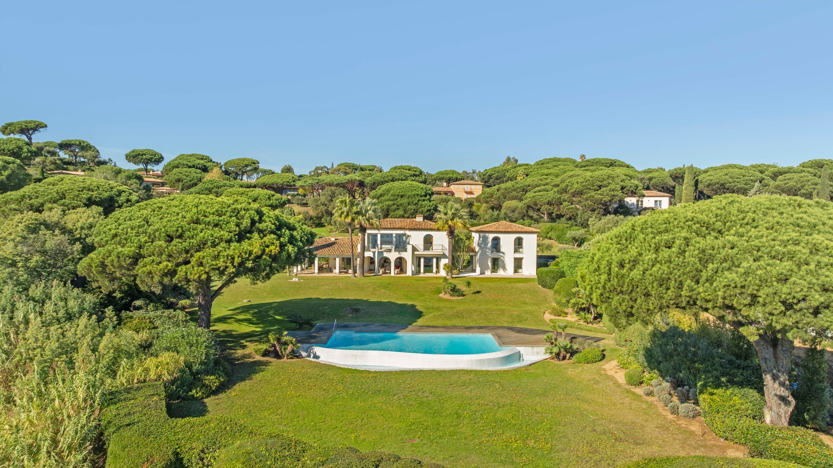  Ramatuelle Mediterranean estate 400 sqm with sea views near Pampelonne - 物件實景