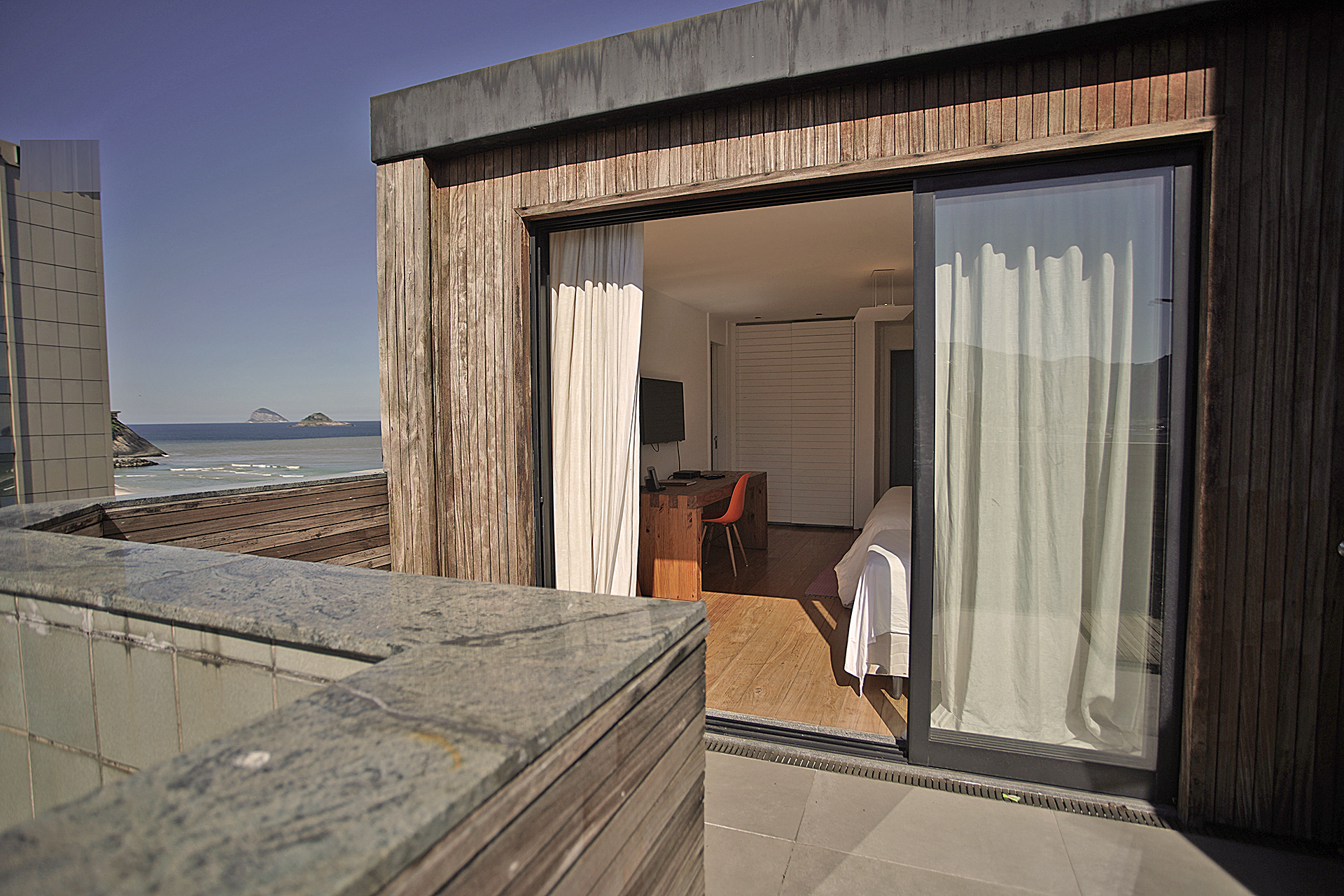  Single-level penthouse with direct ocean views in Jardim Oceânico - 物件實景