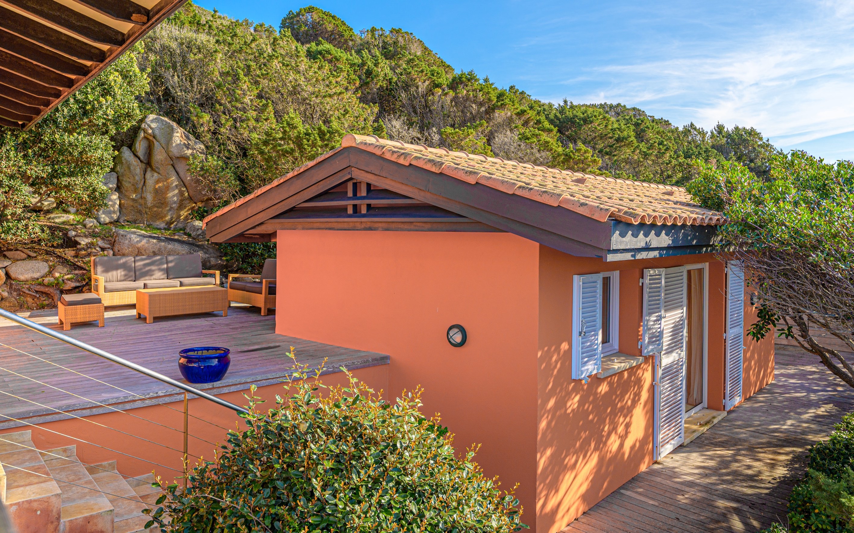 Luxury waterfront villa, pool and sea view at Coti-Chiavari / Gulf of Ajaccio -… - 物件實景
