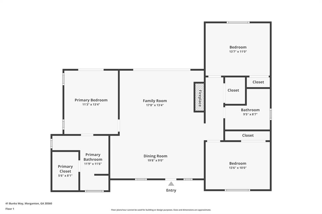 Morganton, Georgia, 30560, United States, 3 Bedrooms Bedrooms, ,2 BathroomsBathrooms,Residential,For Sale,2006455