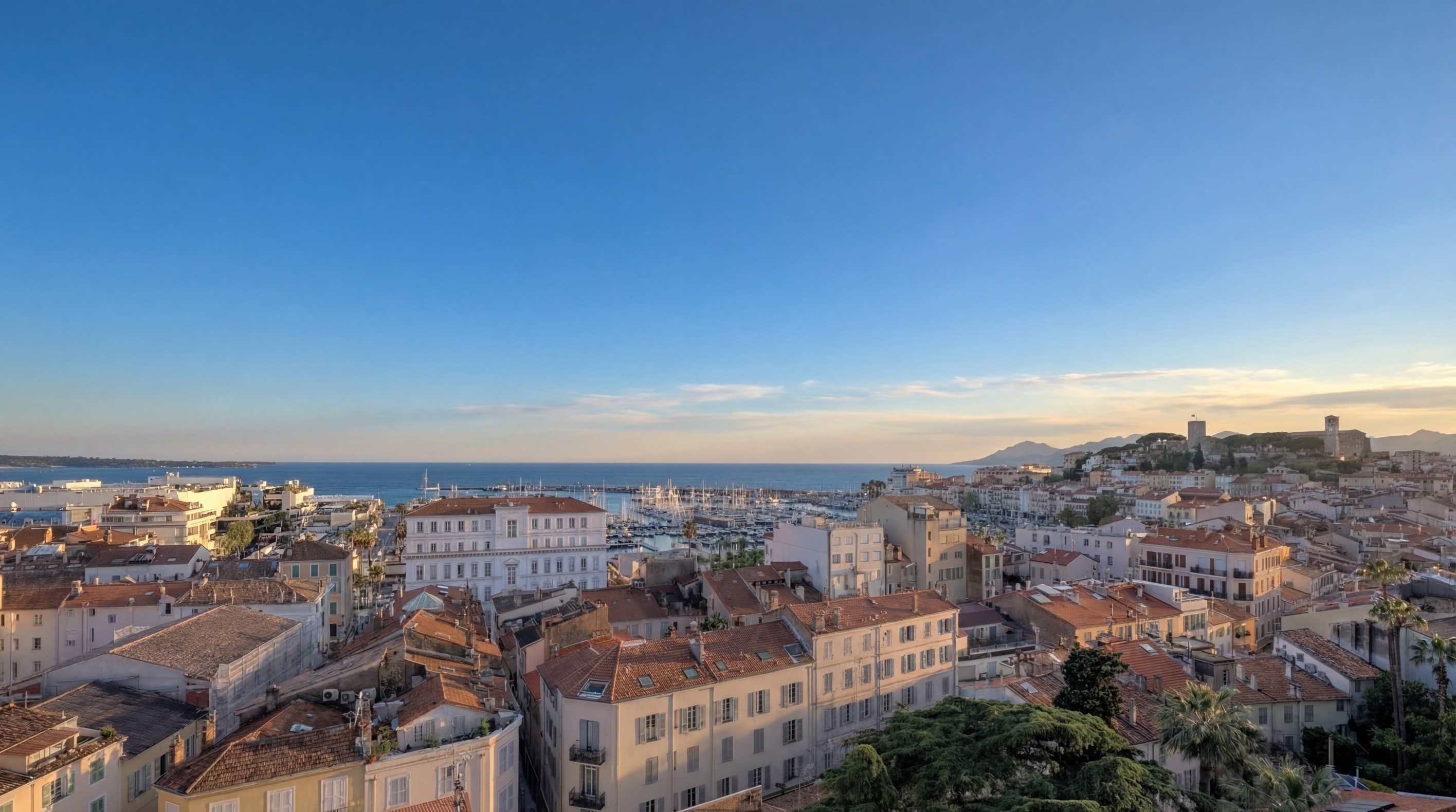  Cannes Forville top floor apartment with 40 sqm terrace panoramic sea views nea… - 物件實景