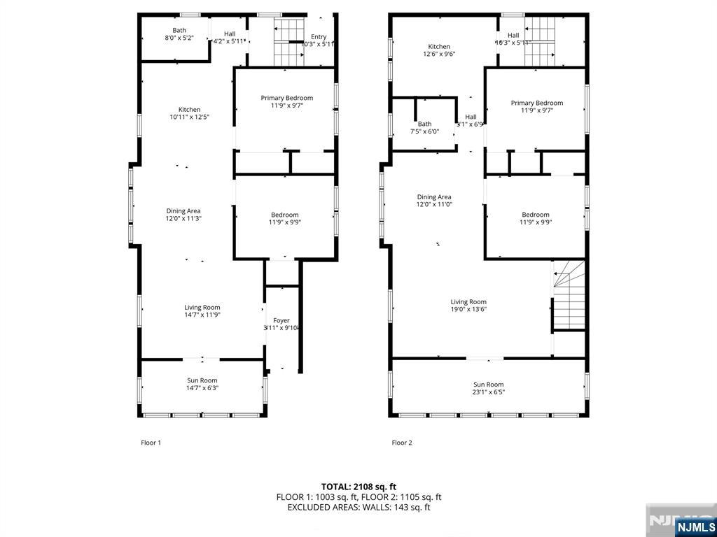 Rutherford, New Jersey, 07070, United States, 4 Bedrooms Bedrooms, ,2 BathroomsBathrooms,Residential,For Sale,1977707