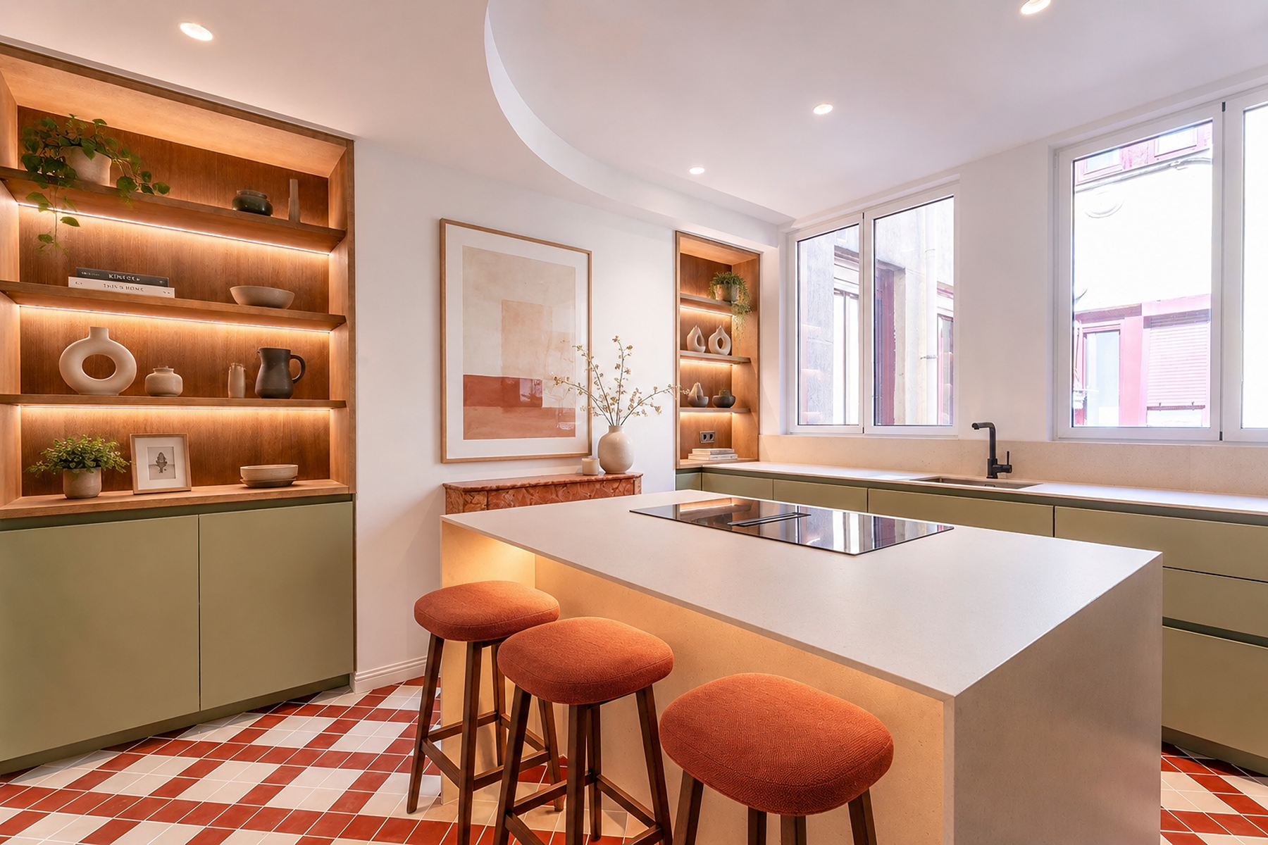  Renovated flat with 3 bedrooms in Malasaña neighborhood, Madrid - 物件實景
