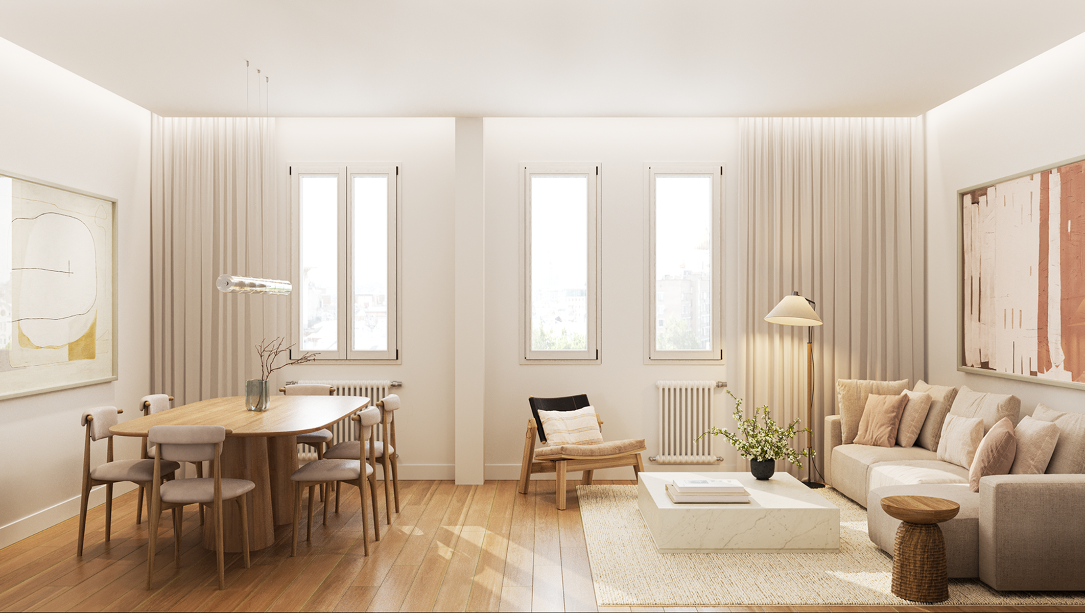  Modern 2-bedroom flat in Almagro - 物件實景