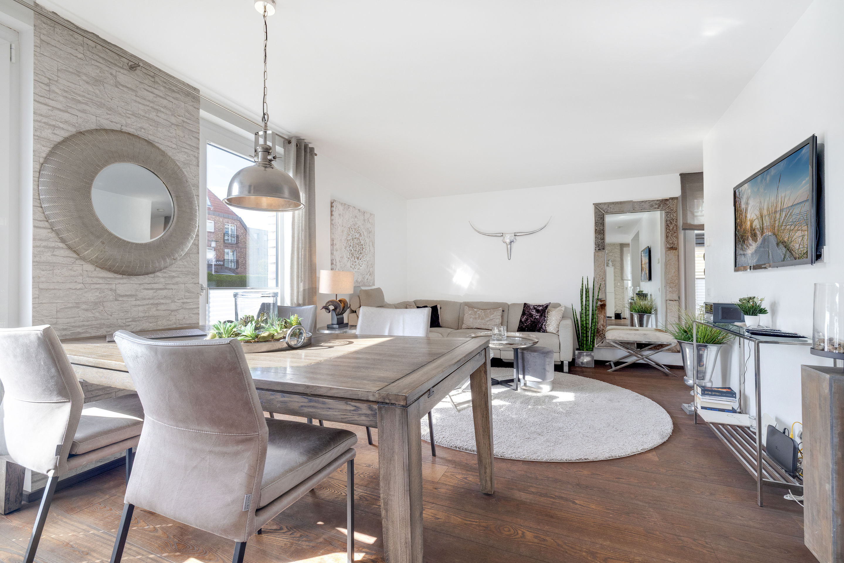  Villa Strauch: Großzügige 3-Zimmer-Wohnung mit Terrasse in Strandnähe von Wes... - 物件實景