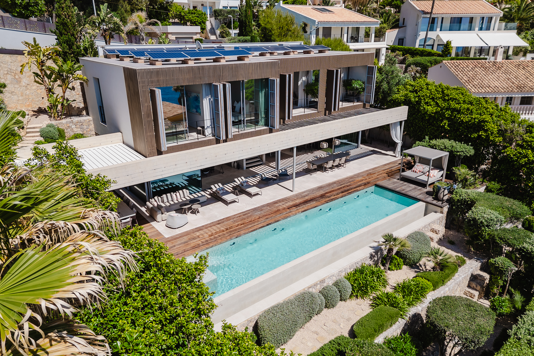  Villa in Cala Llamp with sea view, infinity pool, and spa area - 物件實景