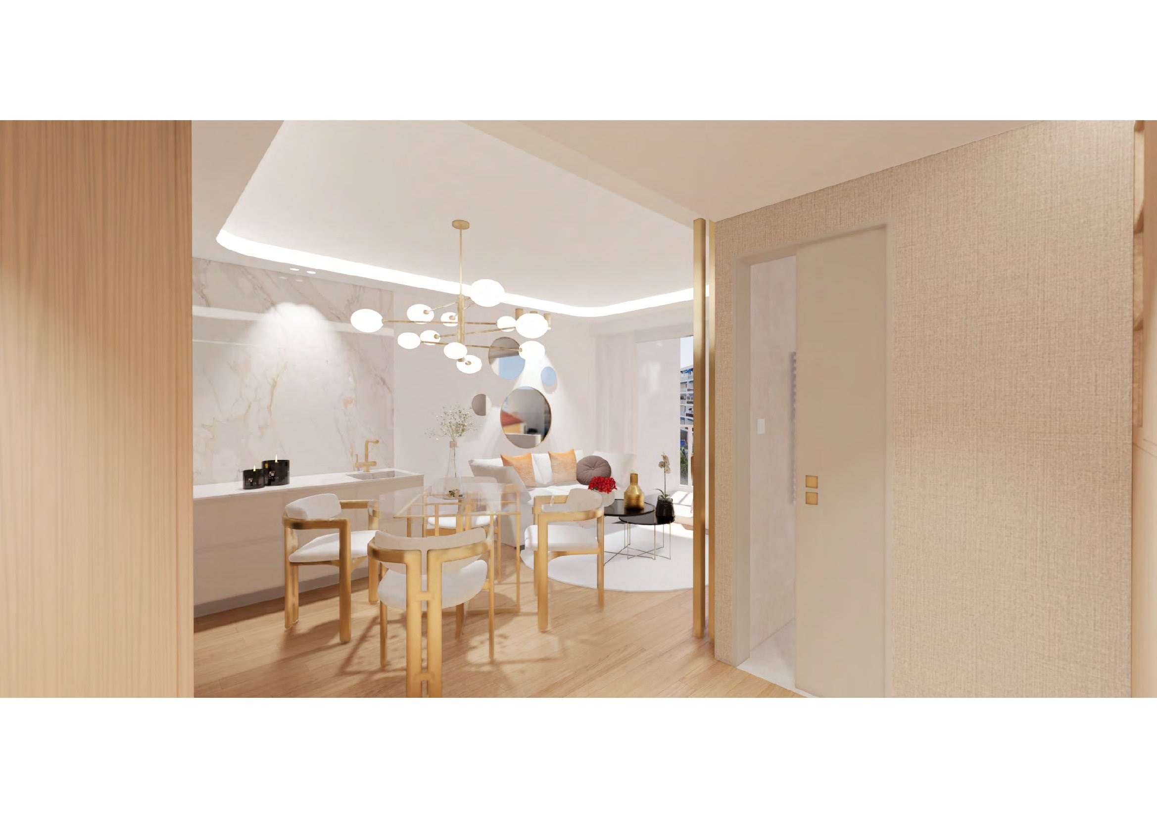  Cannes Palm Beach studio 25 sqm renovated terrace sea view investment near beach - 物件實景