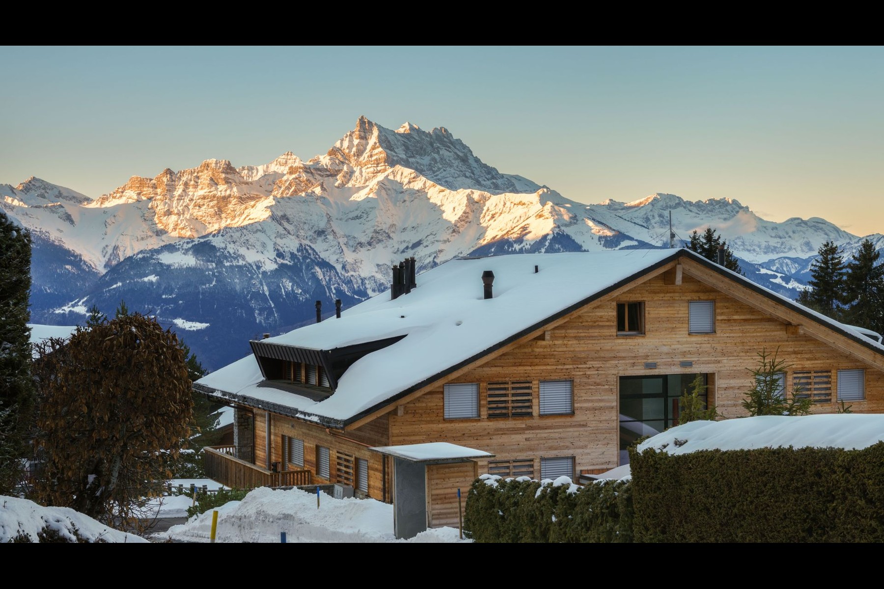  Villars, luxurious 6 pcs contemporary, garden, 2 parkings, ski in/ski out - 物件實景