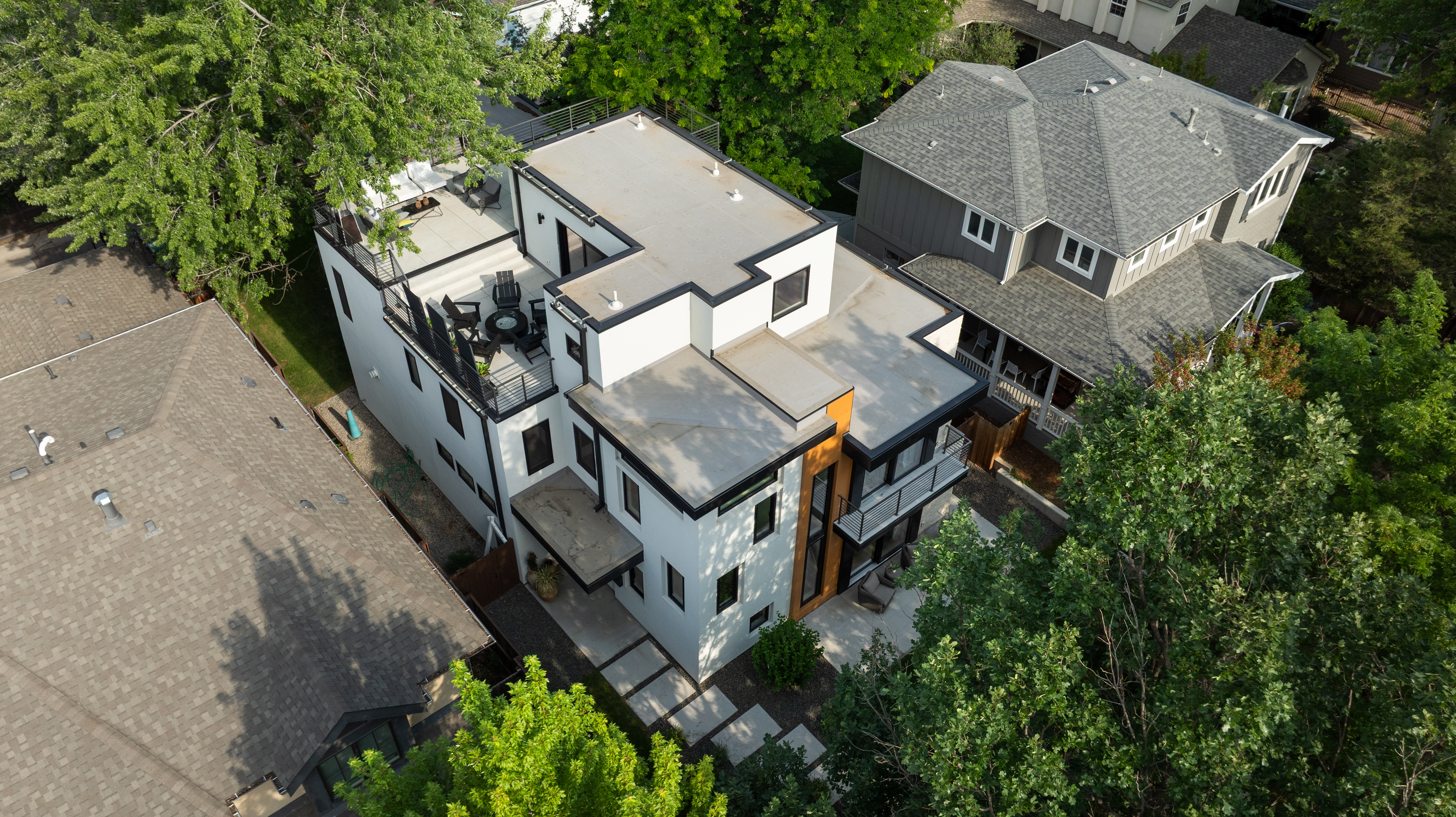  Contemporary Luxery in Cory-Merrill with a Rooftop Patio - 物件實景