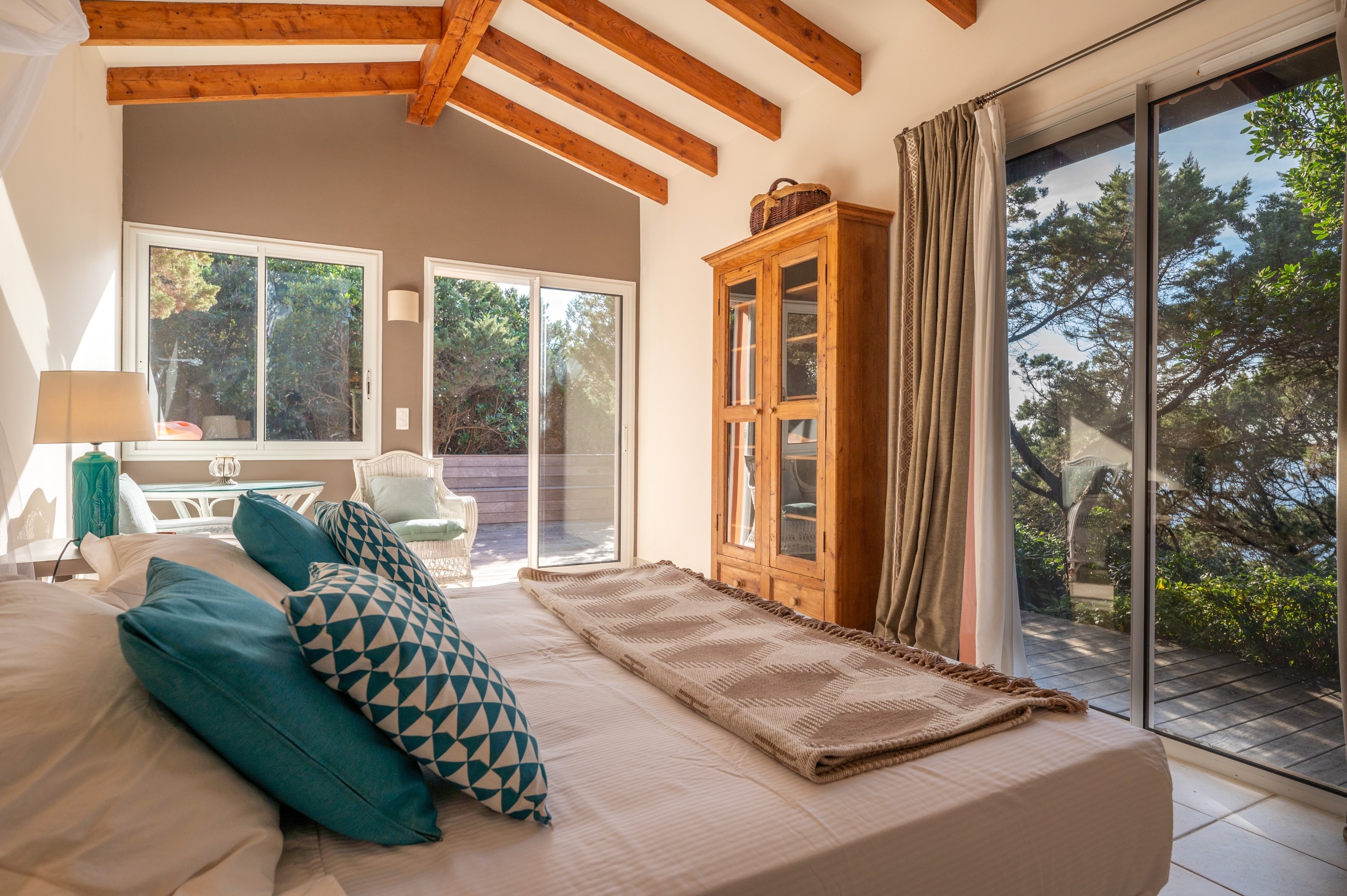  Luxury waterfront villa, pool and sea view at Coti-Chiavari / Gulf of Ajaccio -… - 物件實景