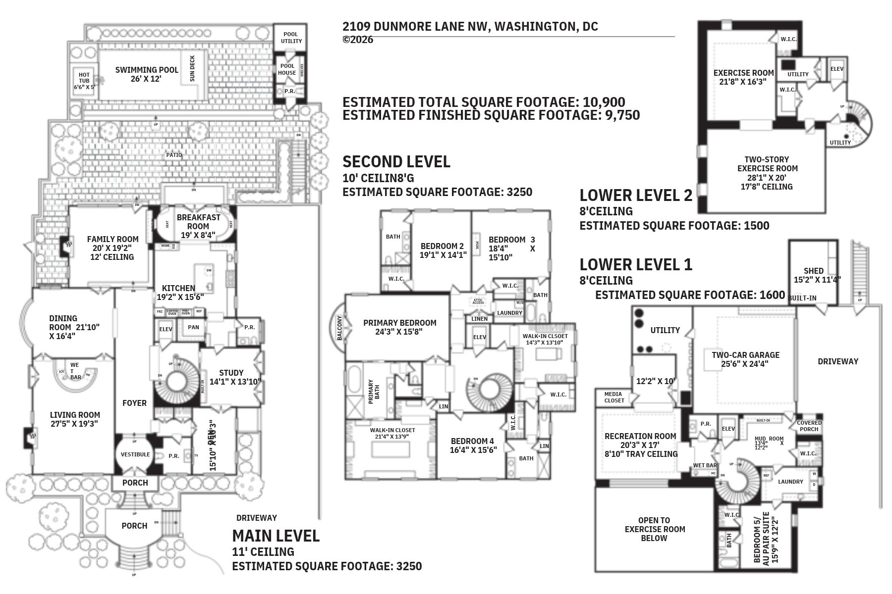  2109 Dunmore Lane NW, Washington, DC, 20007 - 物件實景