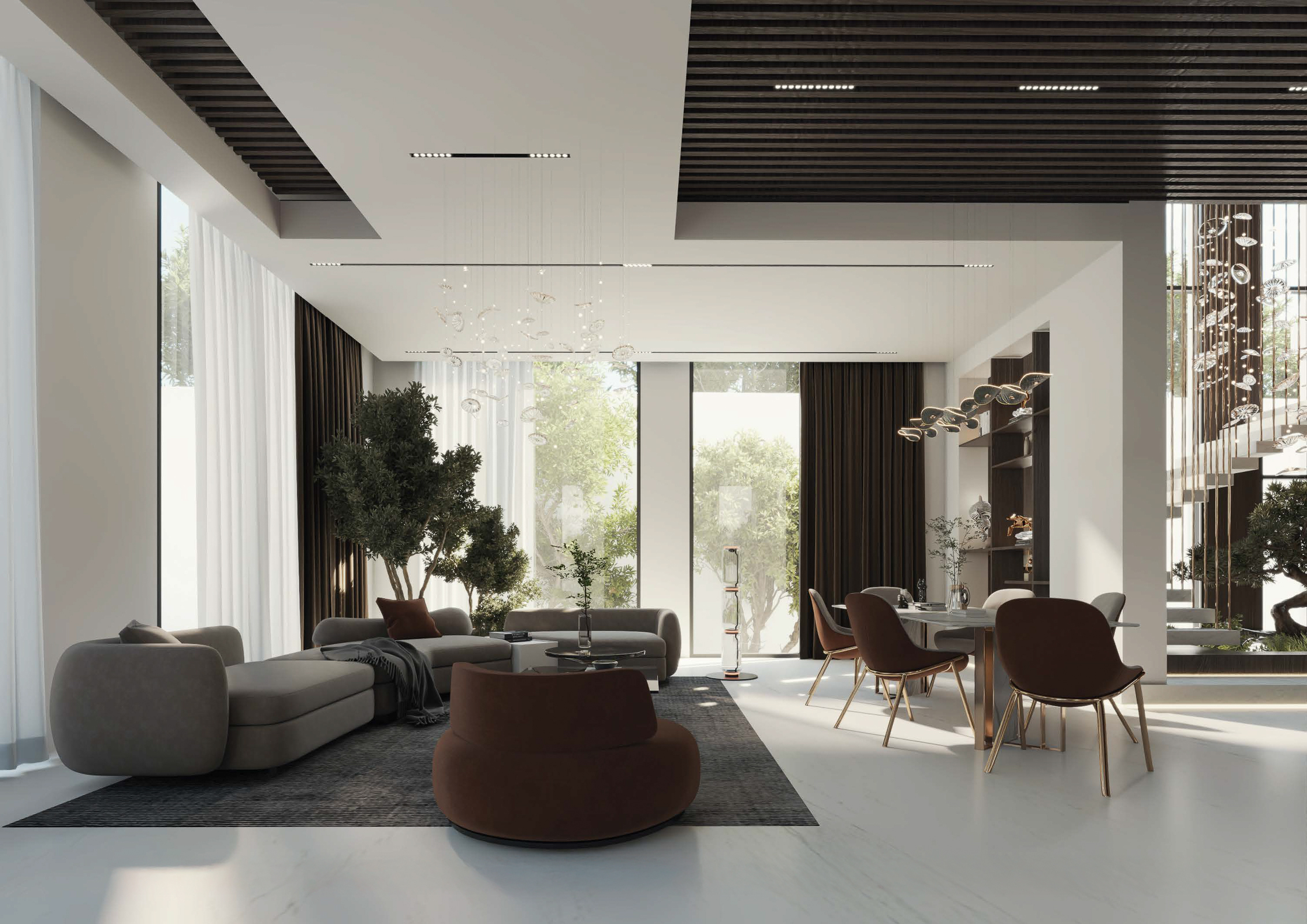  Contemporary Villa with Exceptional Design in Emerald Hills - 物件實景