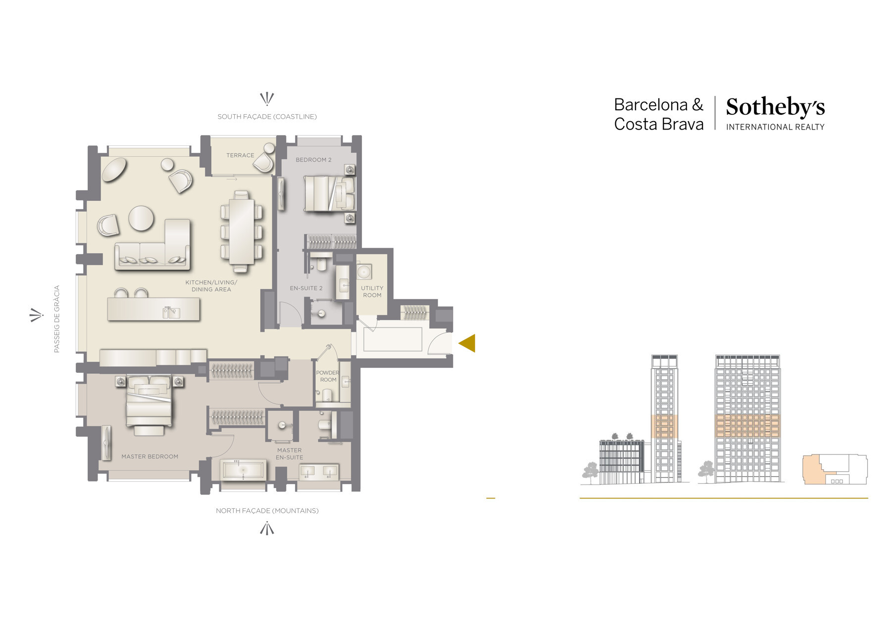  Mandarin Oriental Residences - 2-bedroom Garden Residence - 物件實景