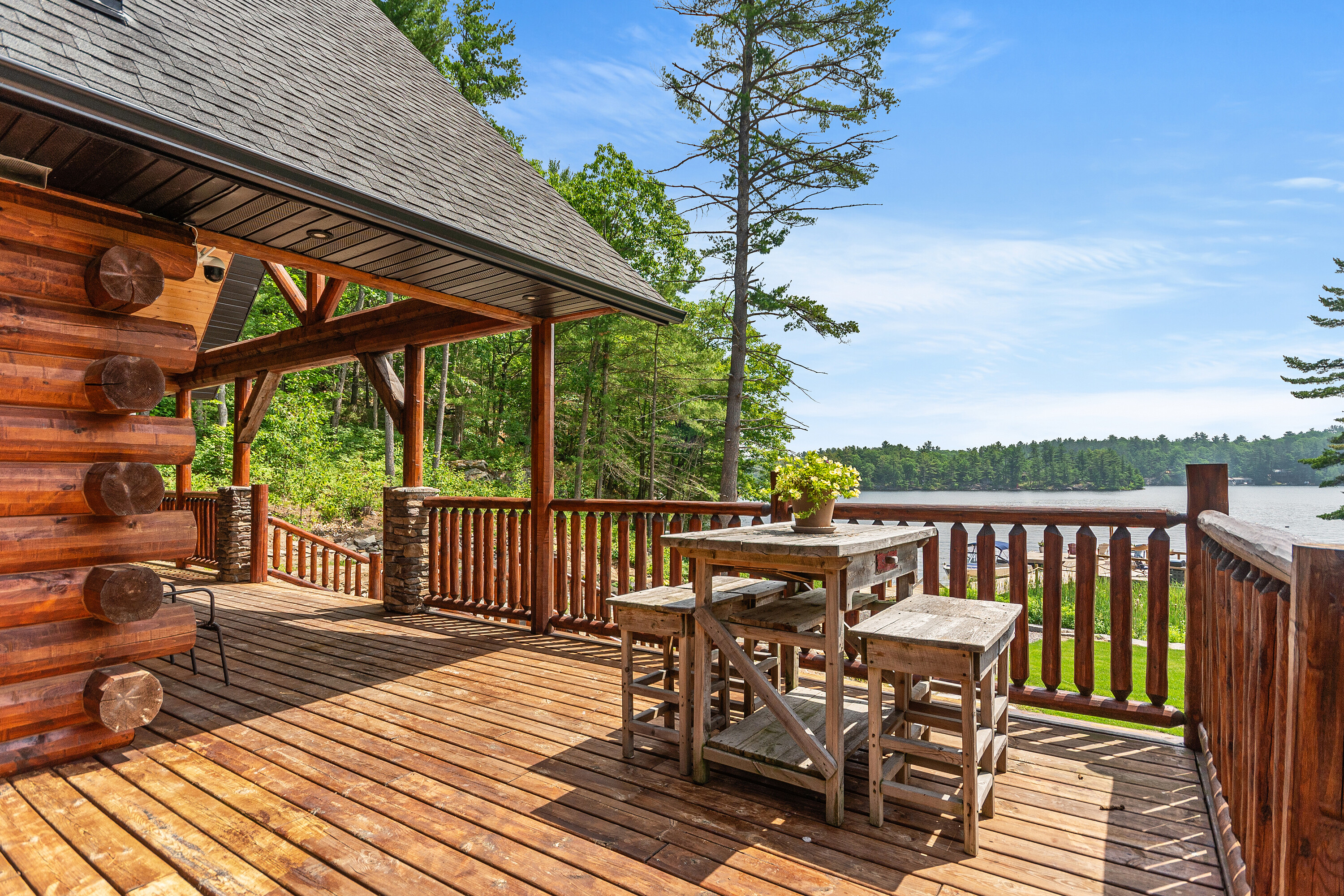  Go Home Lake Log Cottage - 物件實景