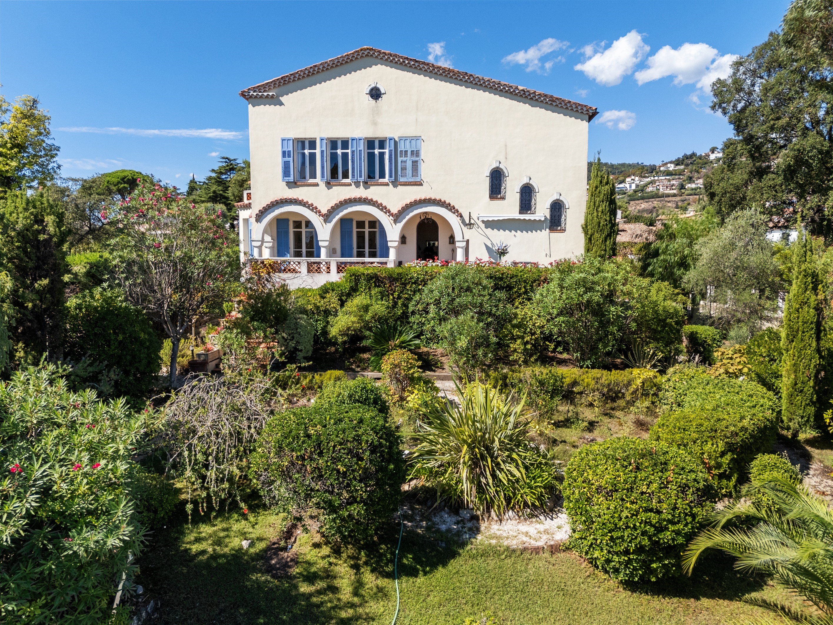  Belle Époque villa for sale in Mandelieu-la-Napoule, property with pool - 物件實景