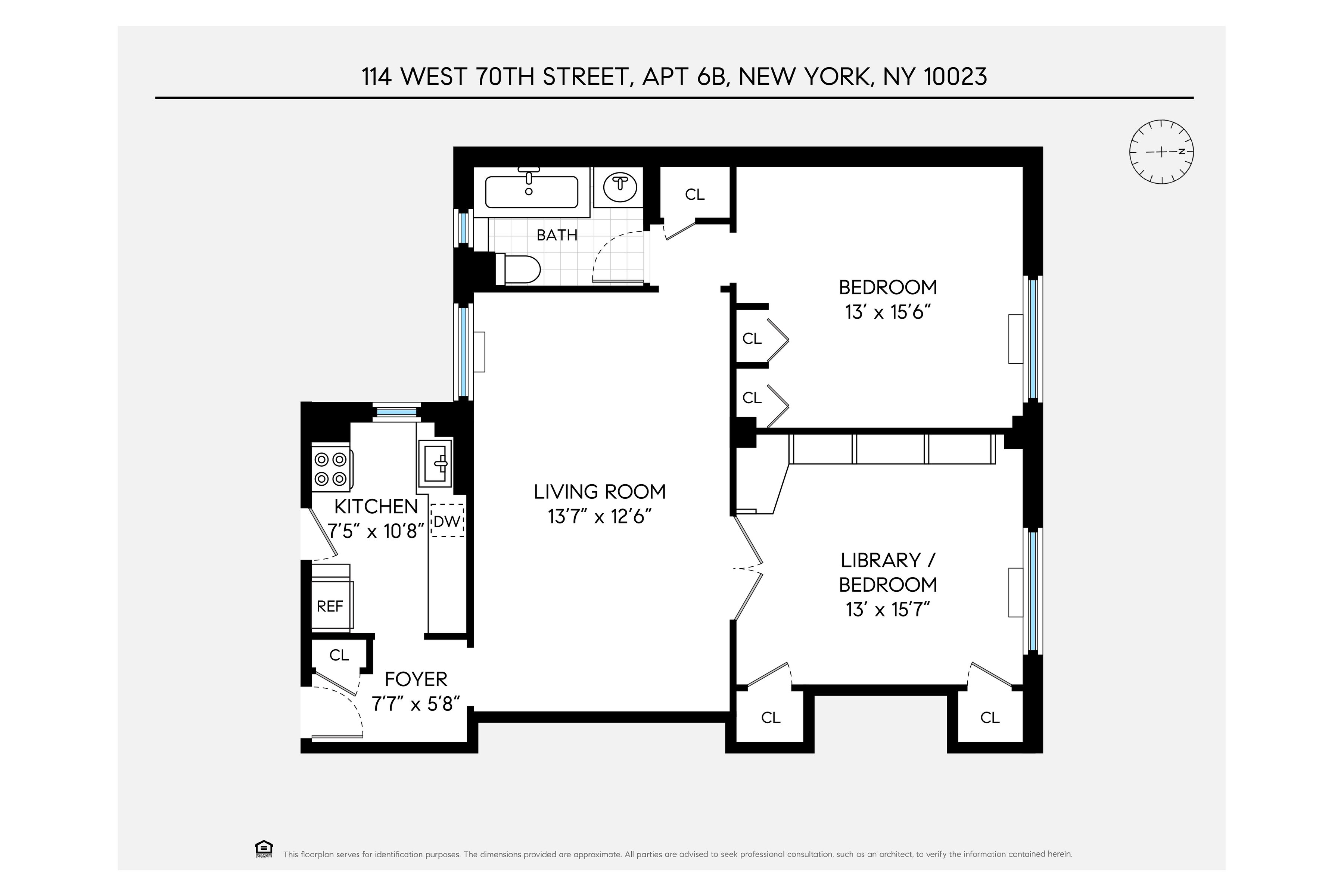  Sunlit Prewar Home on the Upper West Side - 物件實景