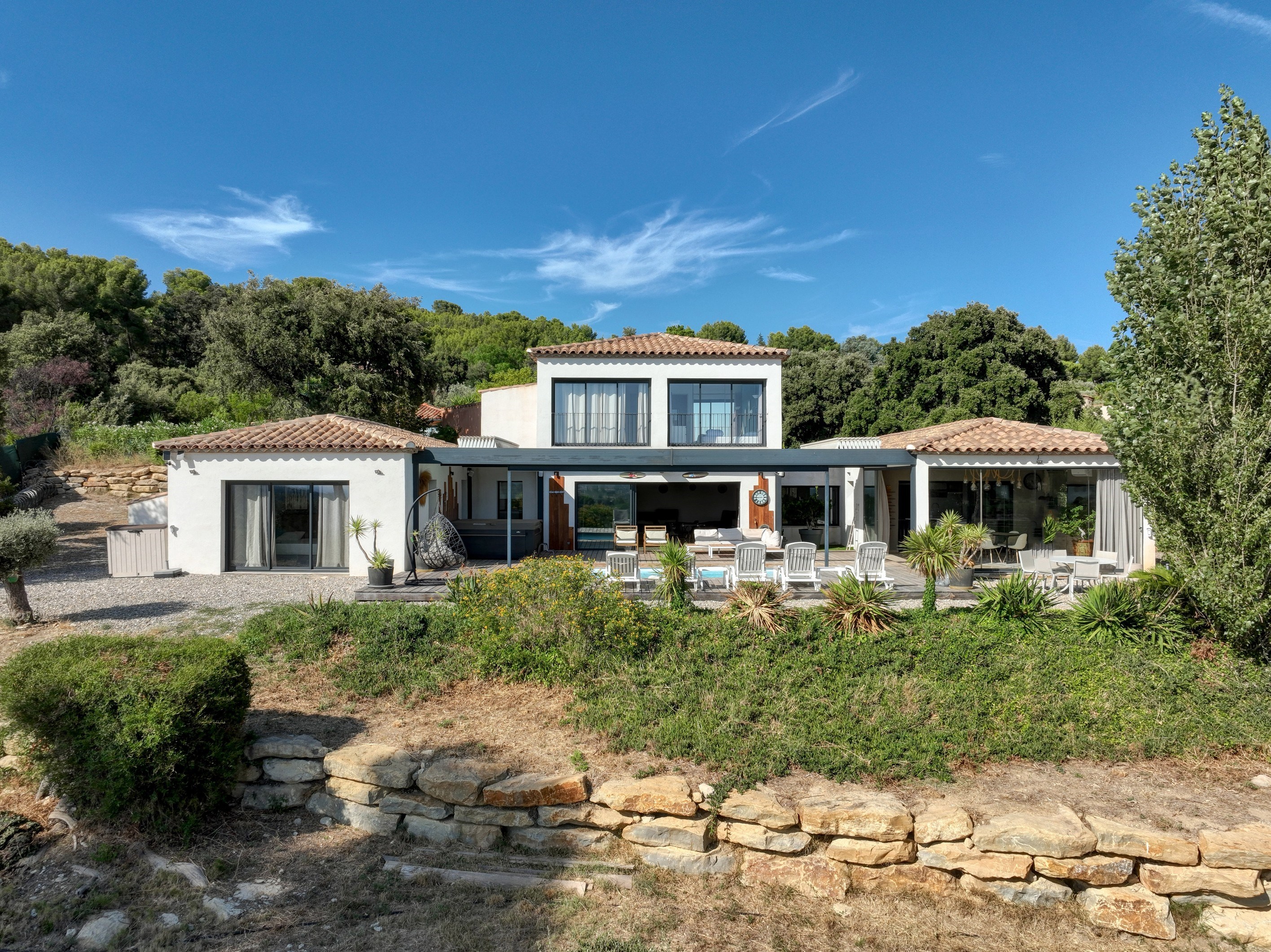  La Cadière-d’Azur – Sea View Villa with Expansive Garden - 物件實景