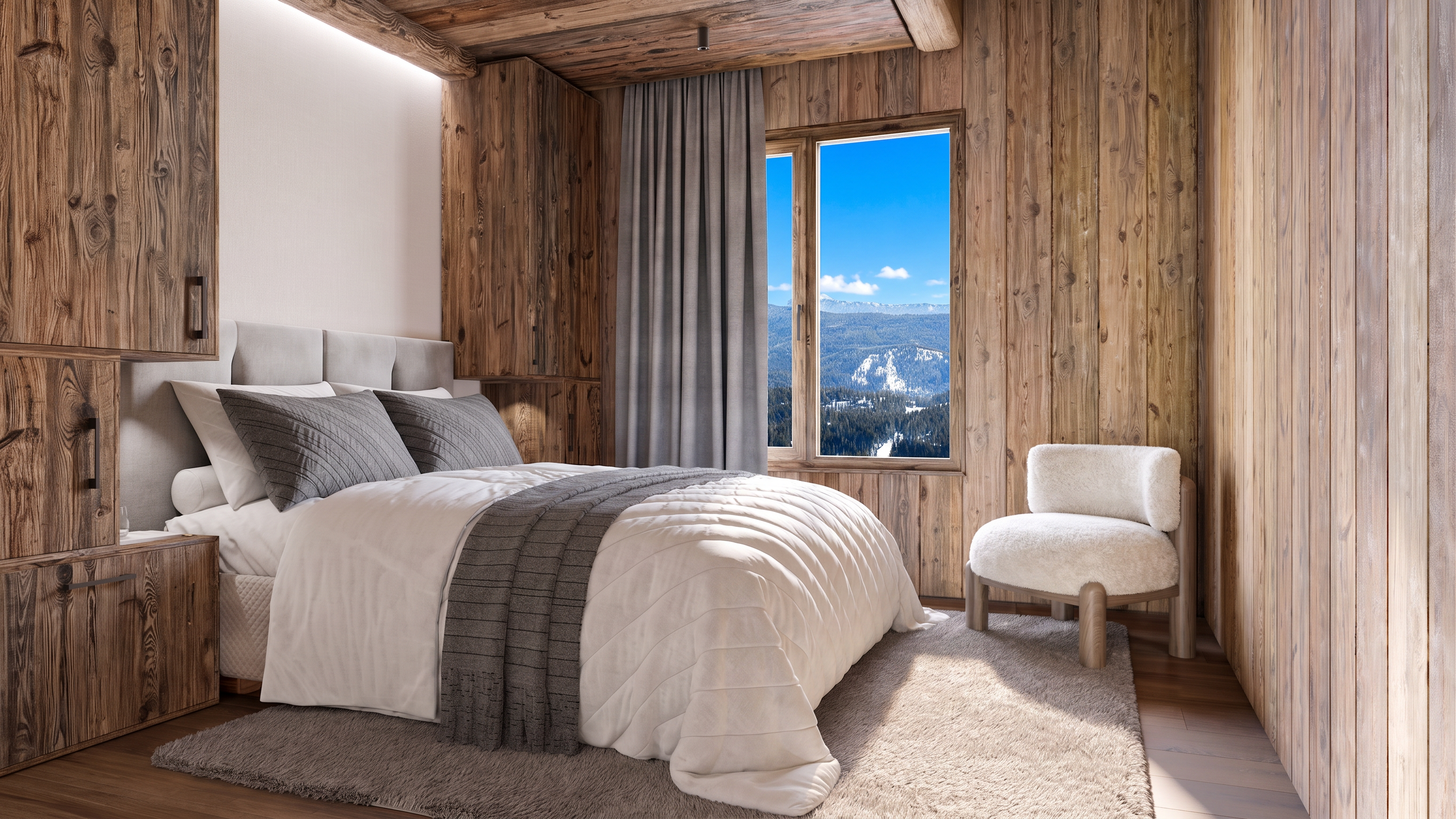  Apartment 101 Zen Haven - New residence close to the center of Megève - 物件實景