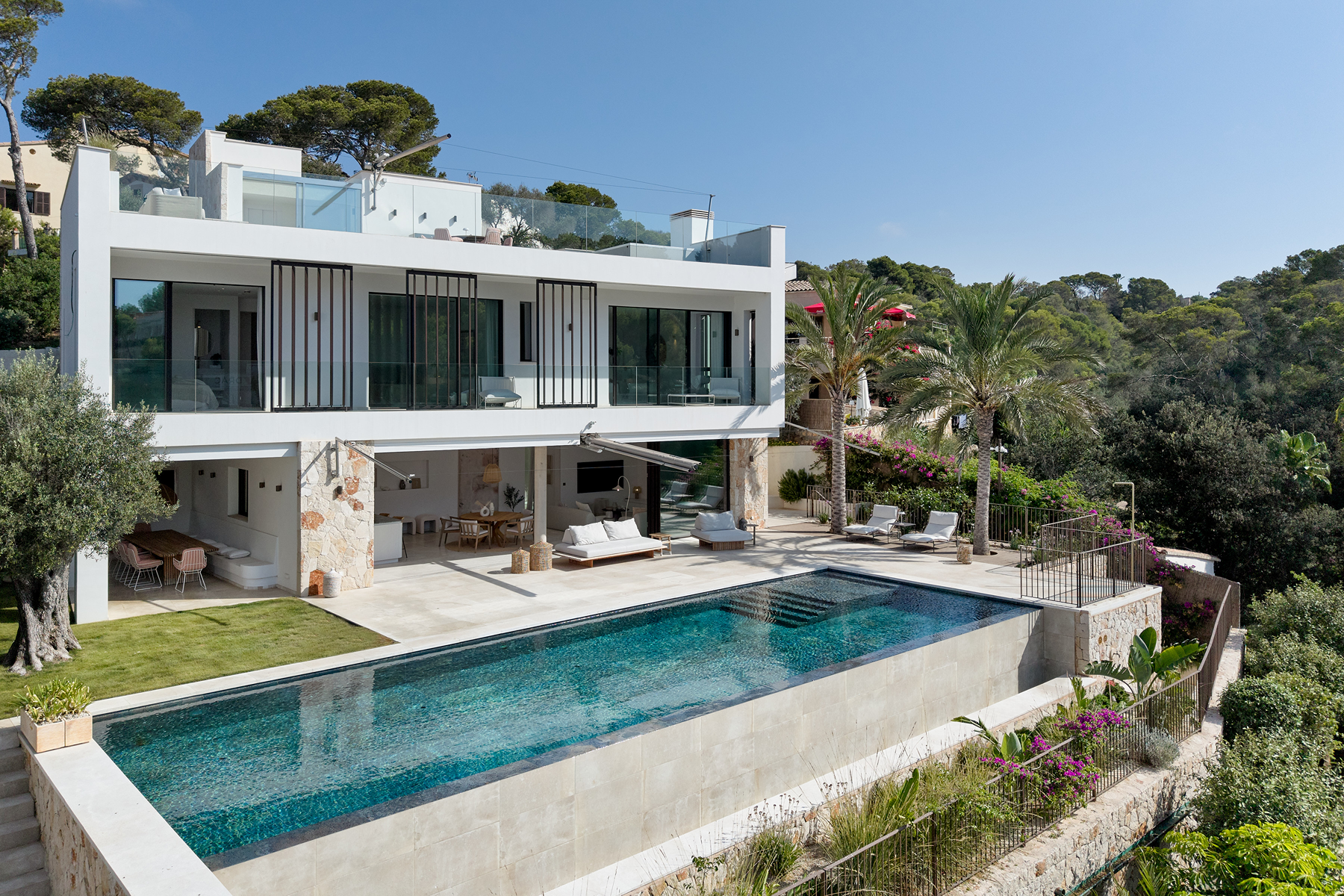  Seafront villa with pool in Santanyi, Mallorca - 物件實景