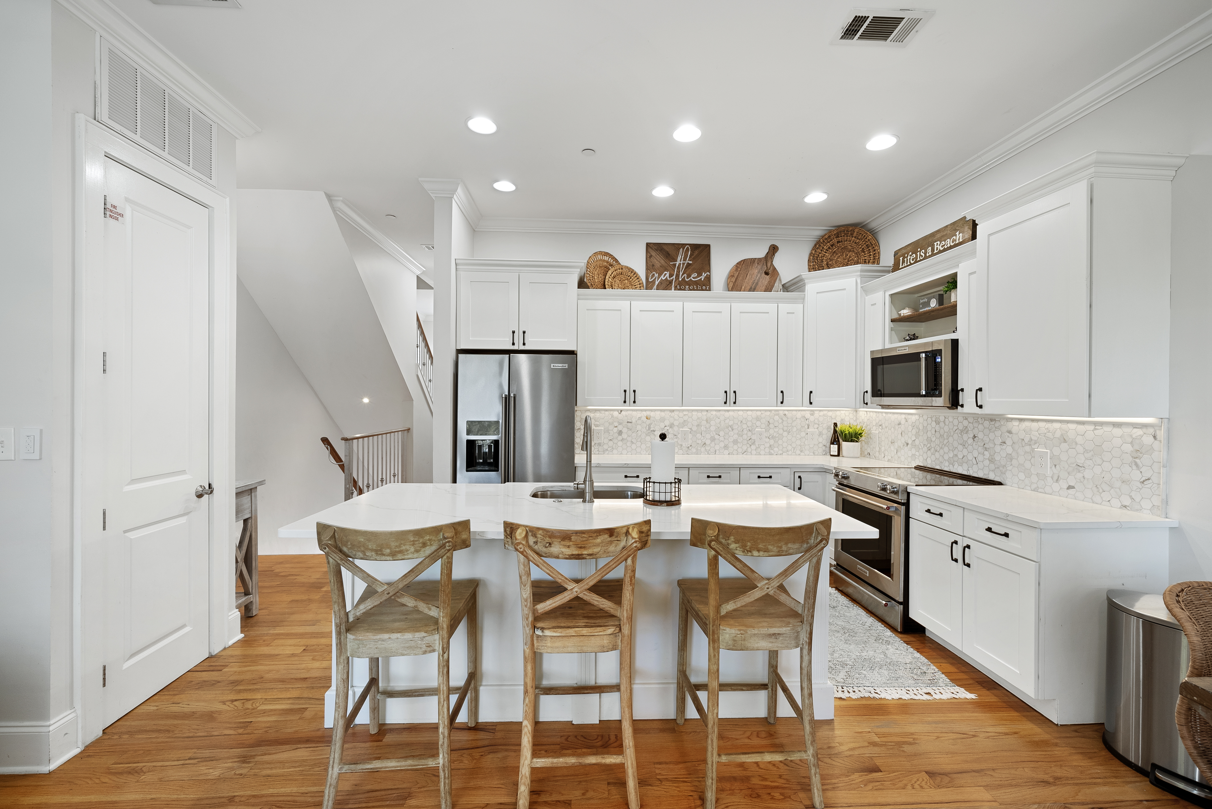  Remodeled End-Unit Townhome With gulf Views And Rooftop Retreat - 物件實景